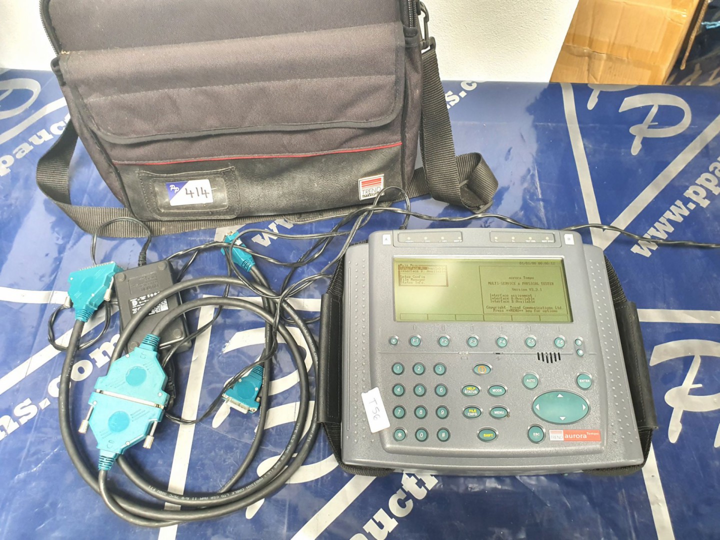 Trend Aurora tempo test set 67 in padded bag with...