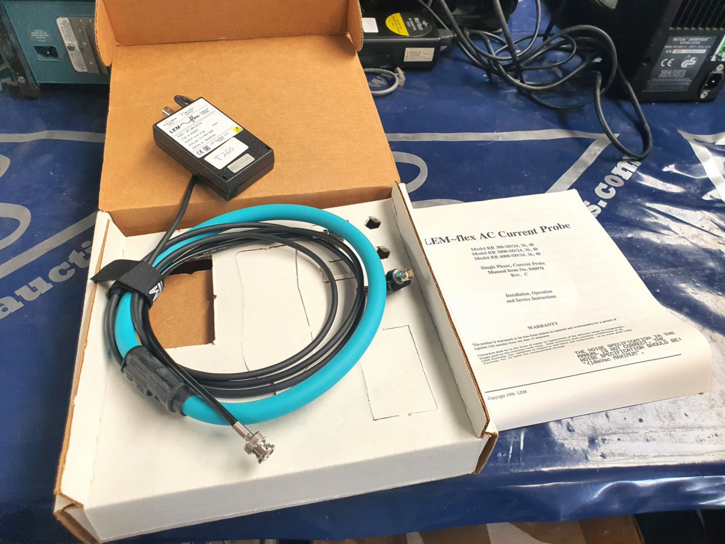 LEM Flex AC current probe with manual RR300-SD/24...