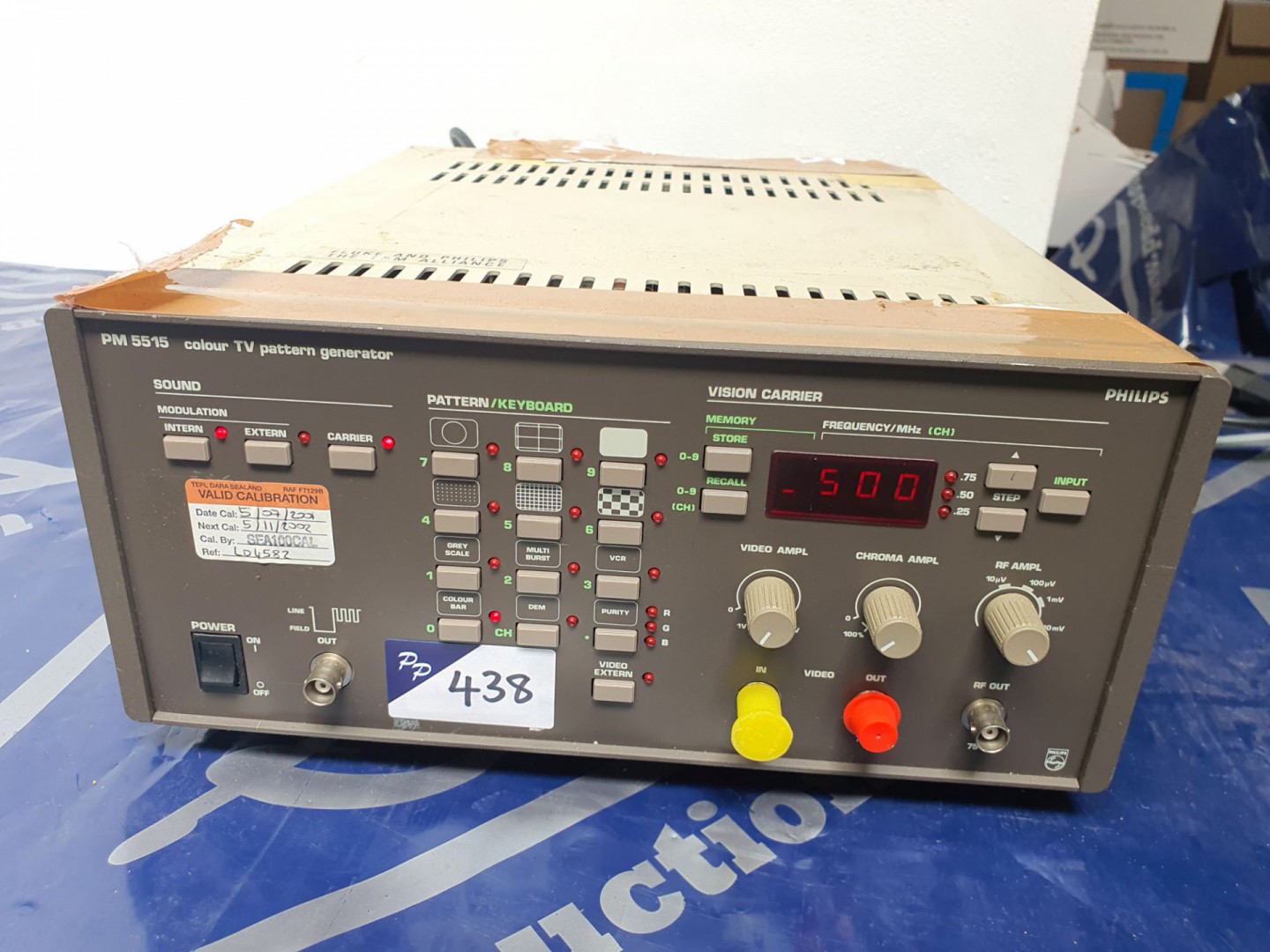 Philips PM5515 colour patten generator, RGB video...