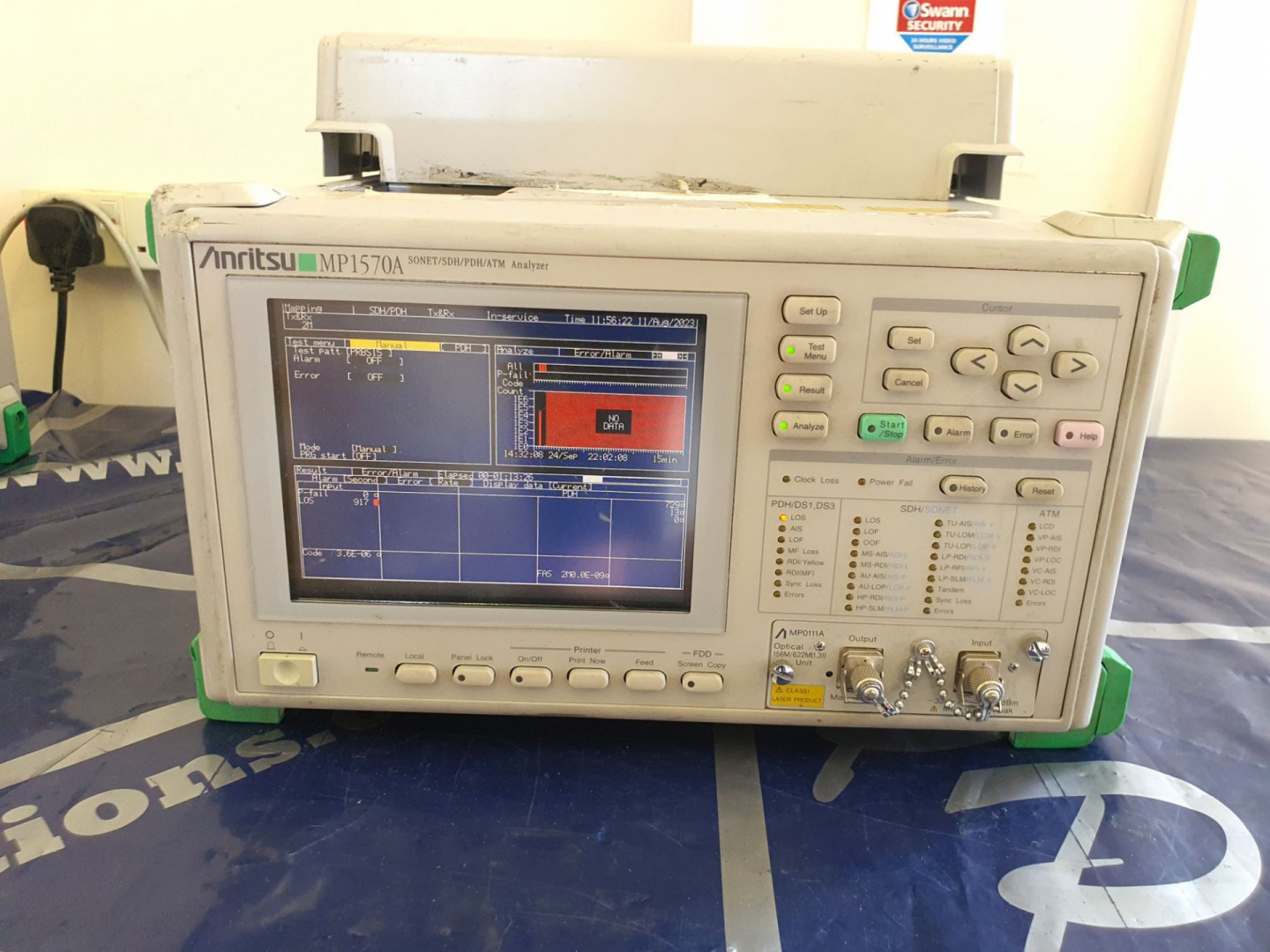 Anritsu MP1570A sonet / SDH / PDH / ATM analyser -...
