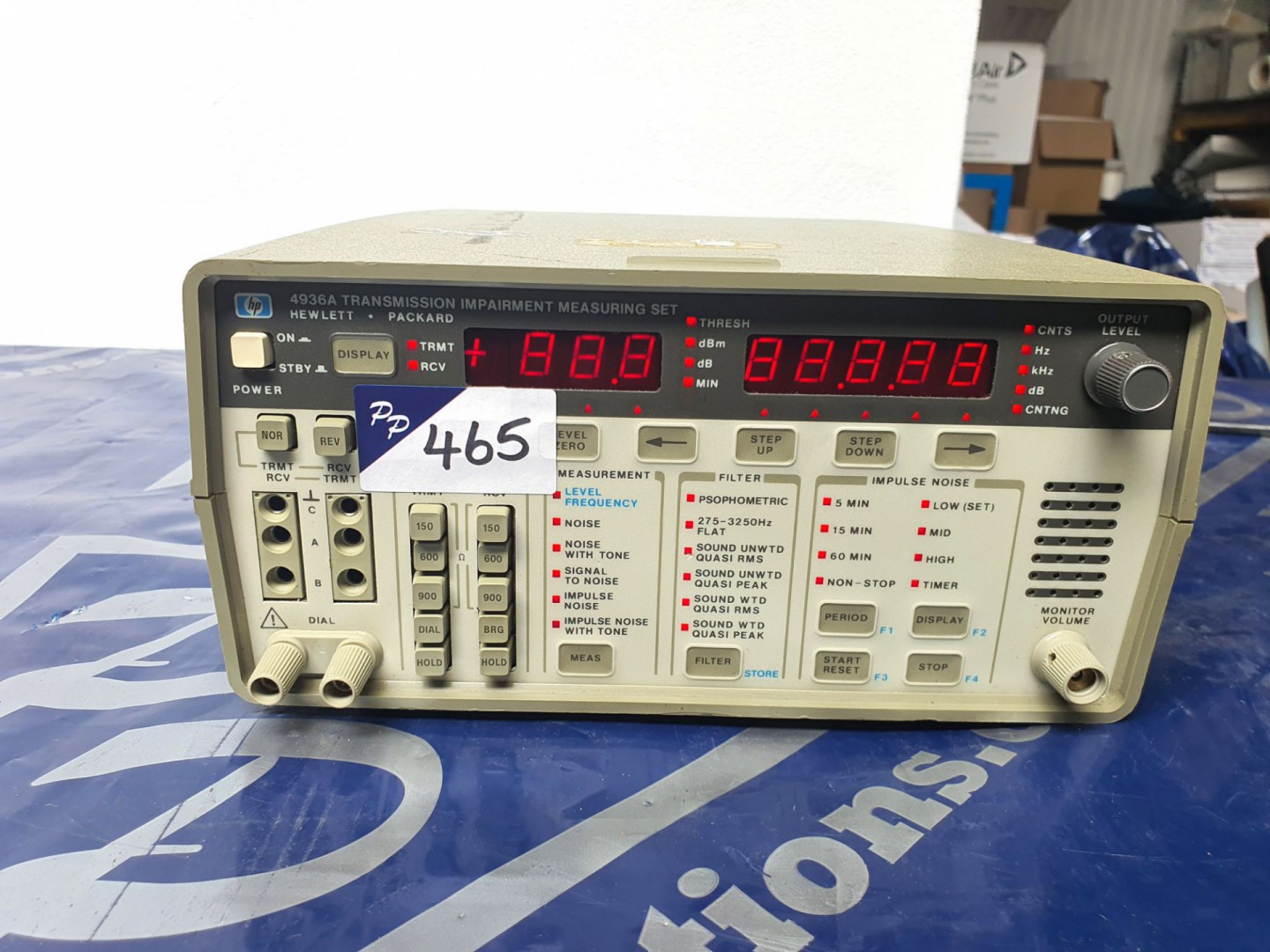 HP4936A transmission impairment measuring set ...