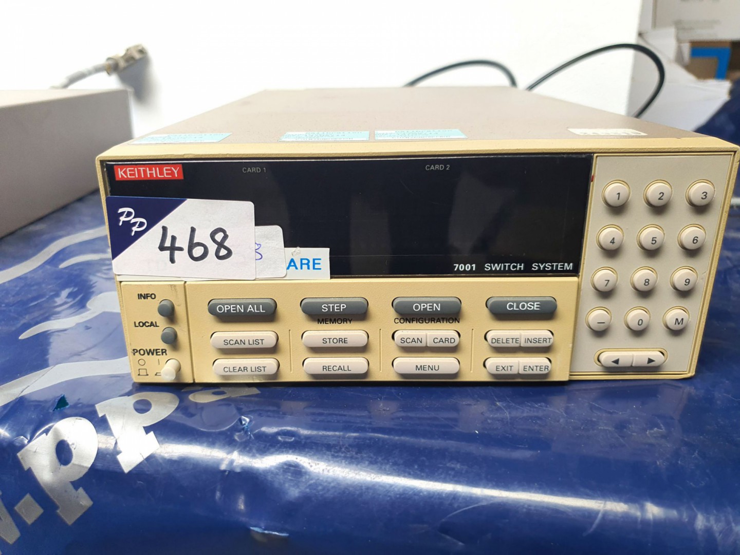 Keithley 7001 switch system with 7020-D (T358) - l...