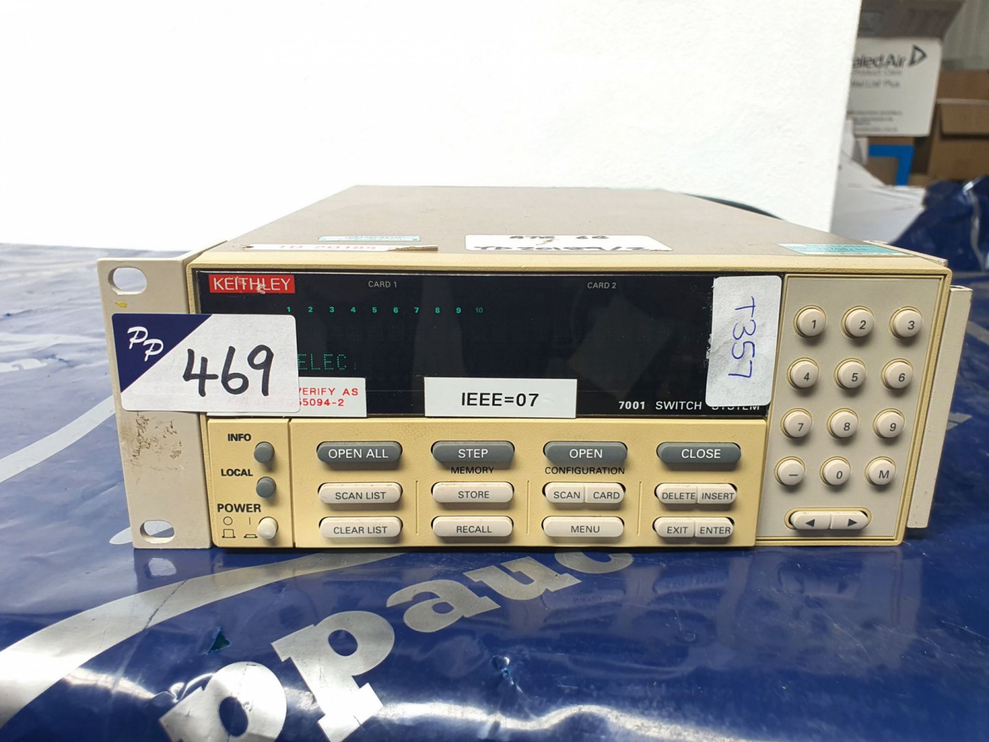 Keithley 7001 switch system with 7020-D (T357) - l...