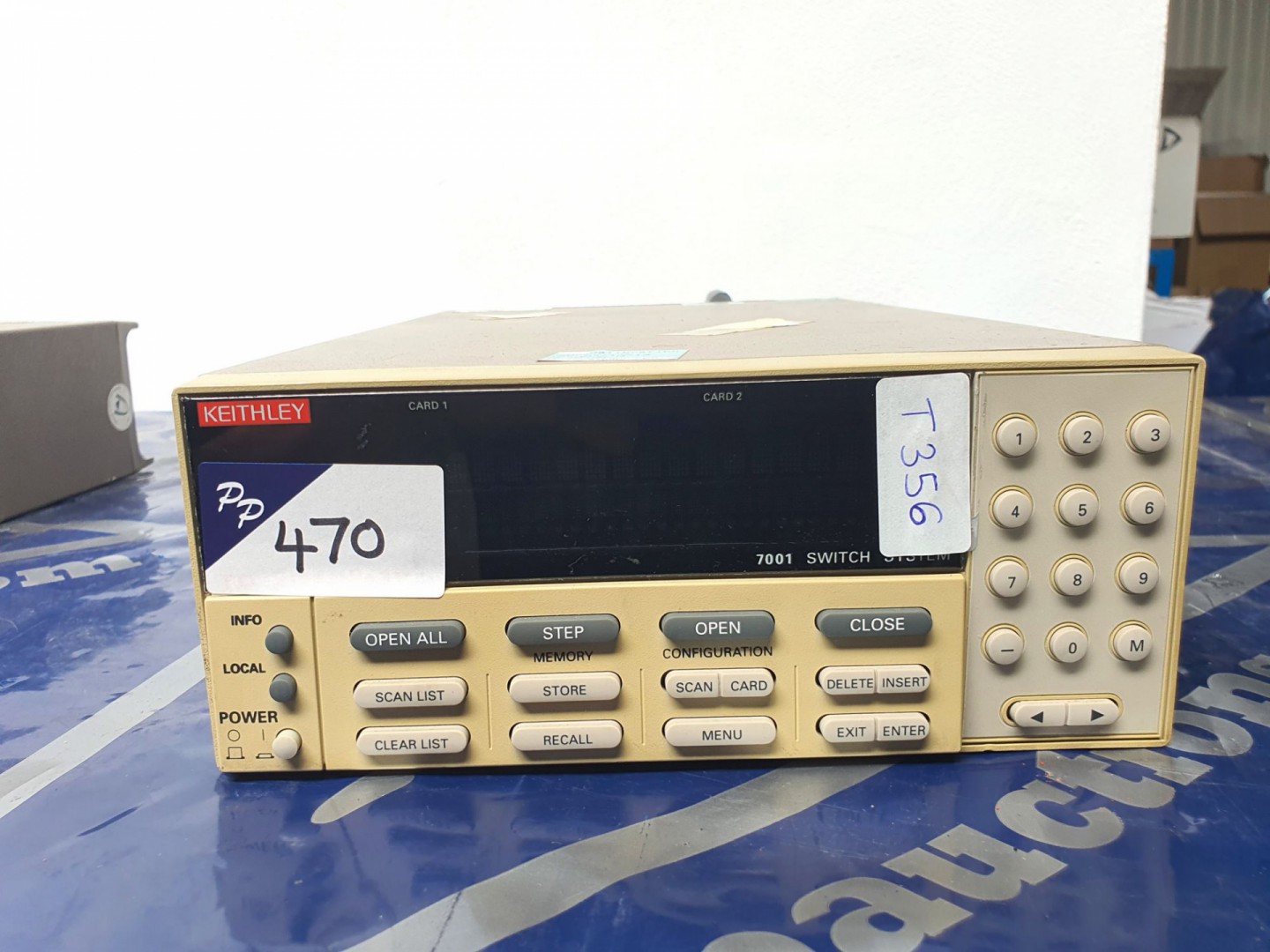 Keithley 7001 switch system with 7020-D (T356) - l...