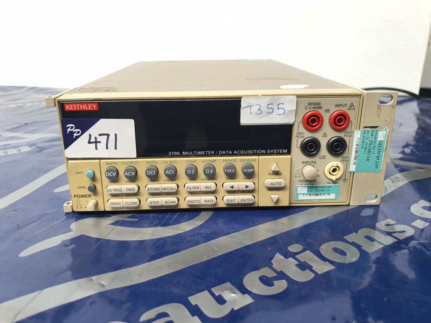 Keithley 2700 multimeter/data acquisition system w...