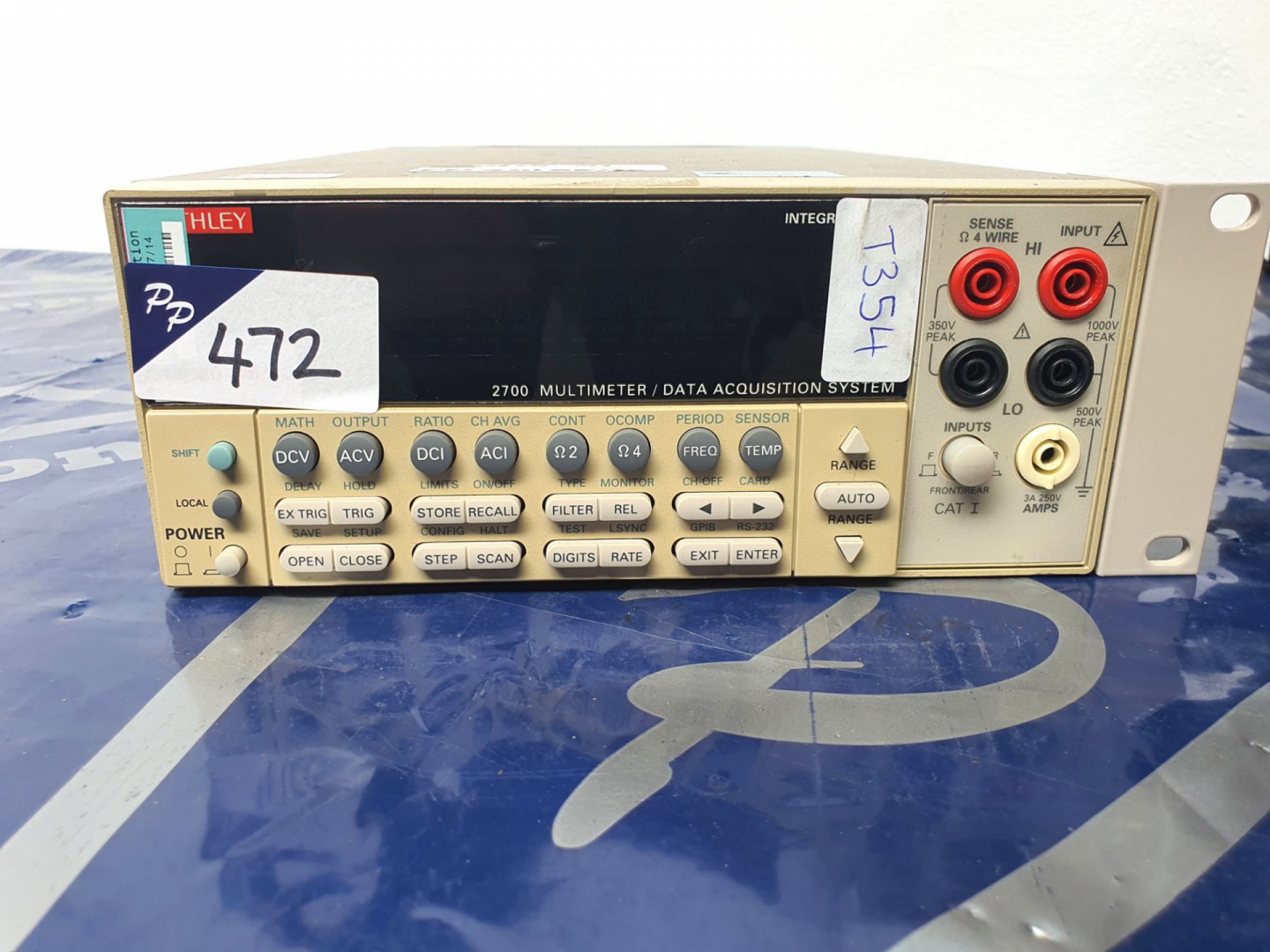 Keithley 2700 multimeter/data acquisition system w...