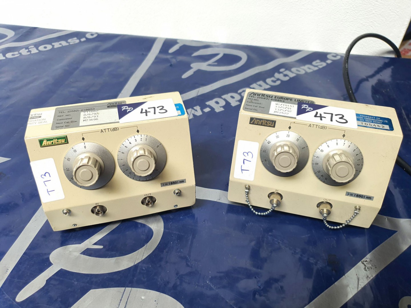 Anritsu MN95C optical attenuator with MN95A (T73)...