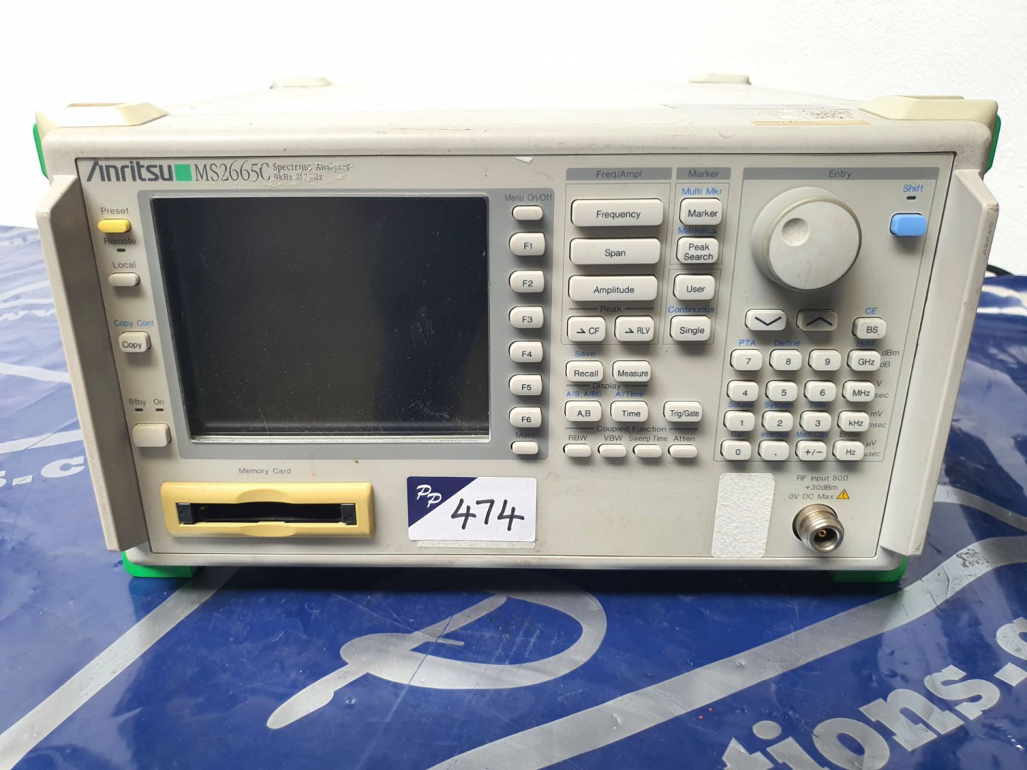 Anritsu MS2665C spectrum analyser, 9kHz-21.2GHz (s...