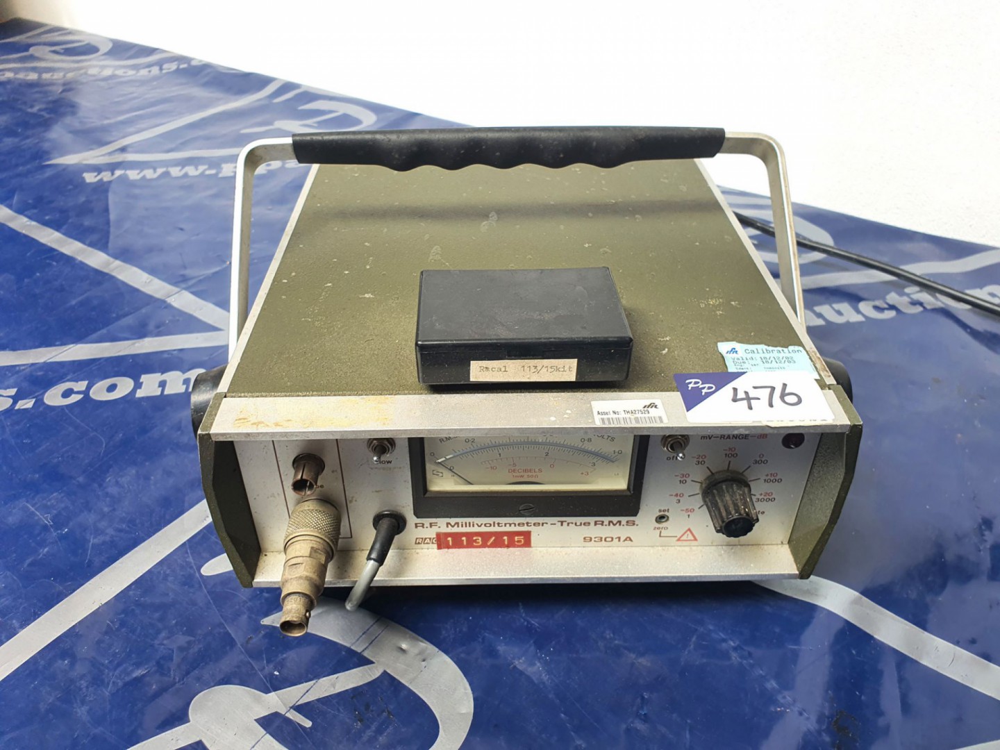 Racal 9301A RF milli voltmeter (T77) - lot located...