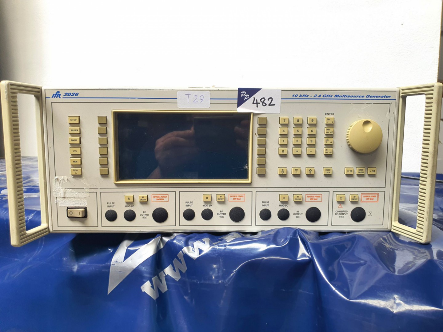 Marconi/IFR 2026 multi source signal generator, 10...