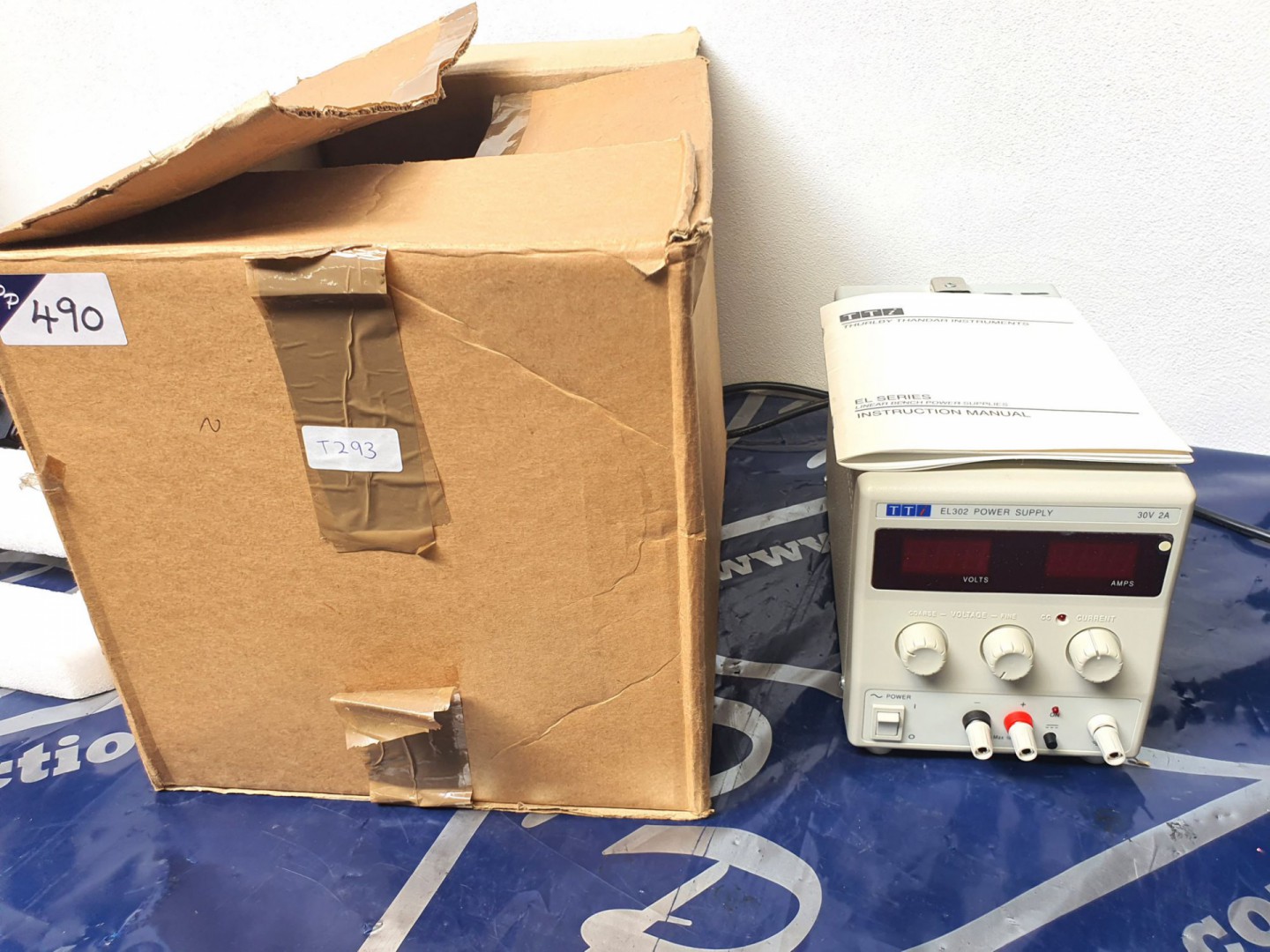 TTI EL302 PSU, 0-30v, 0-2A with manual (boxed & un...