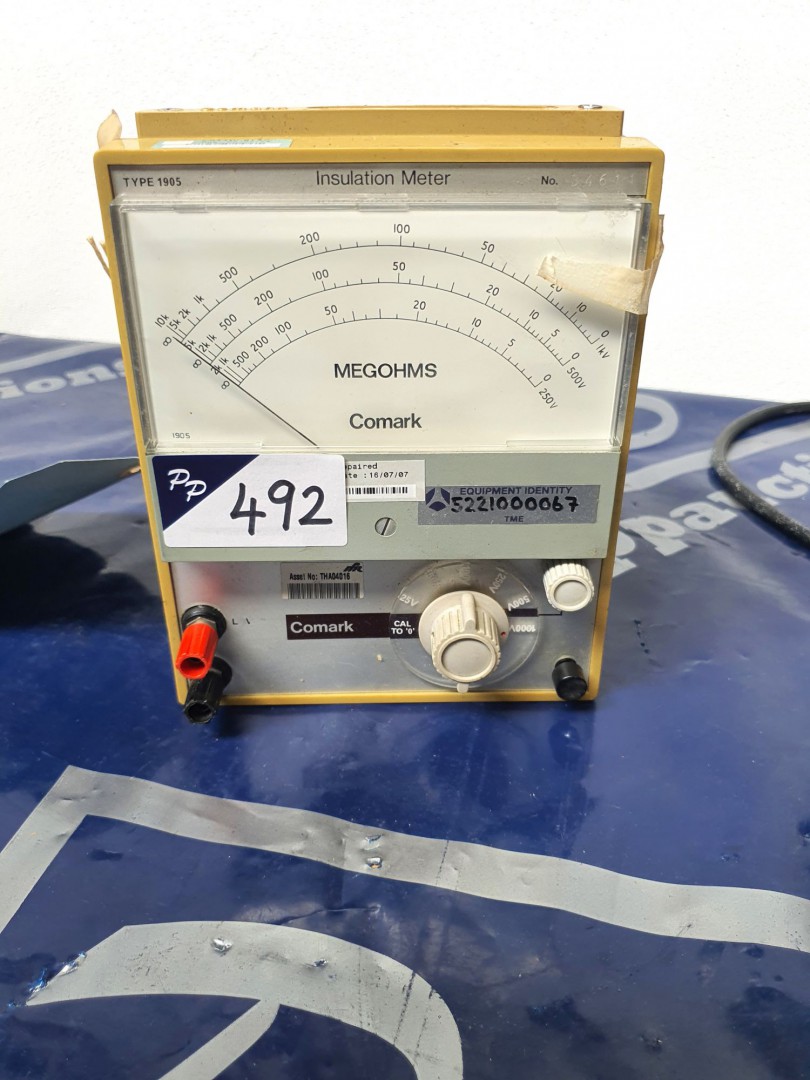 Comark 1905 insulation meter, 1000v (T76) - lot lo...