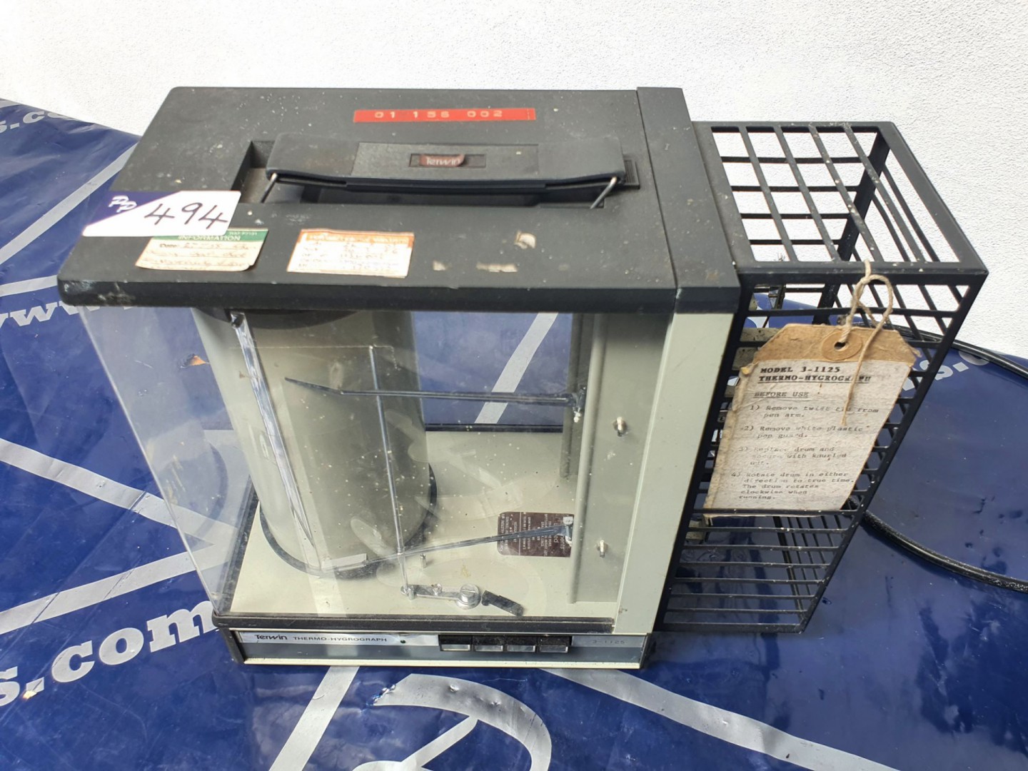 Terwin 3-1125 thermo hydrograph (T12) - lot locate...