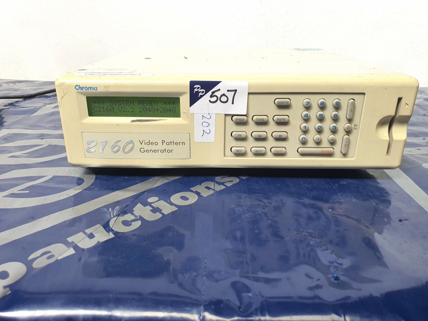 Chroma 2160 video pattern generator (T202) - lot l...