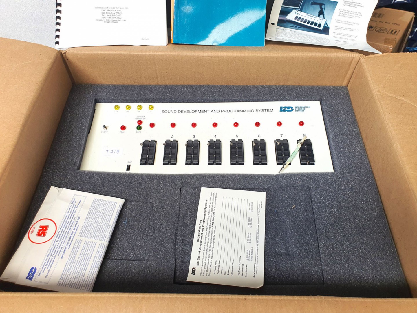 ISD SD101 sound development & programming system w...