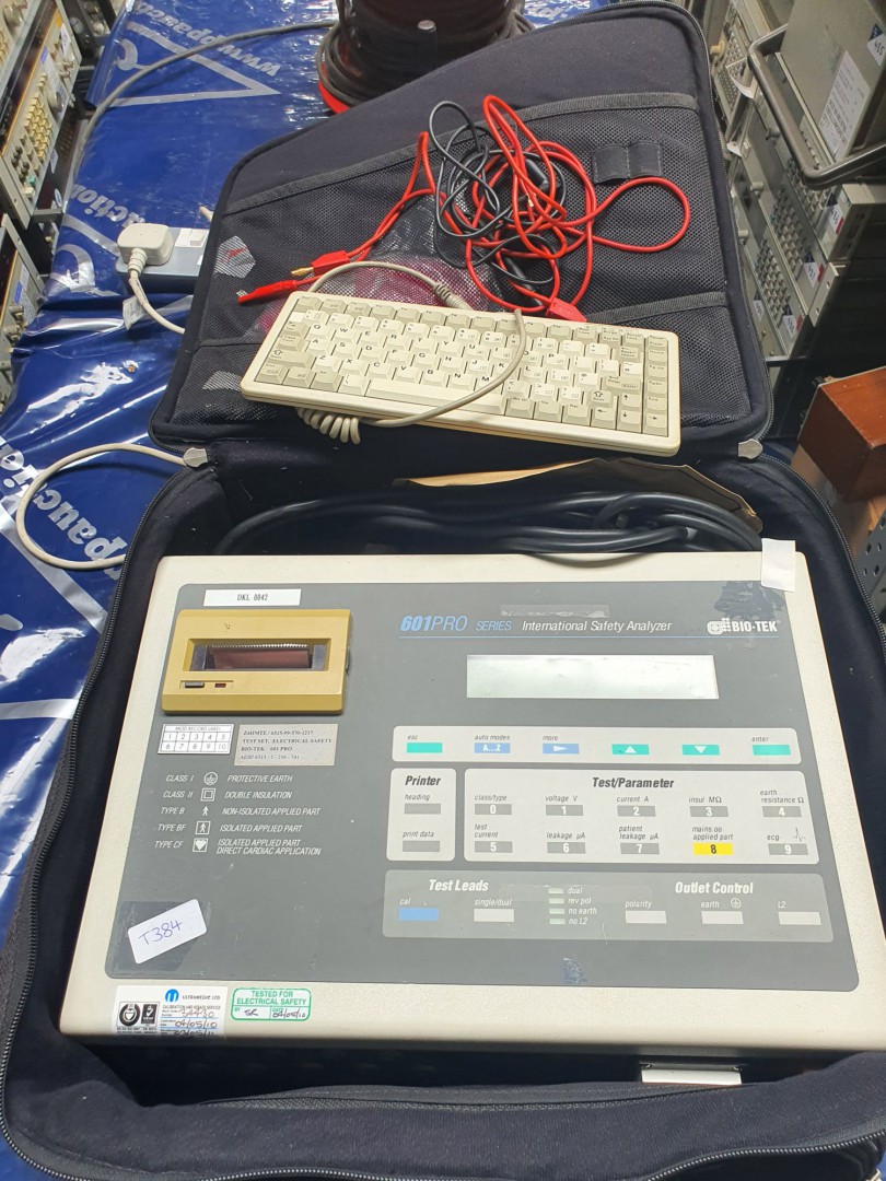 Biotek 601 Pro Series safety analyser with keyboar...