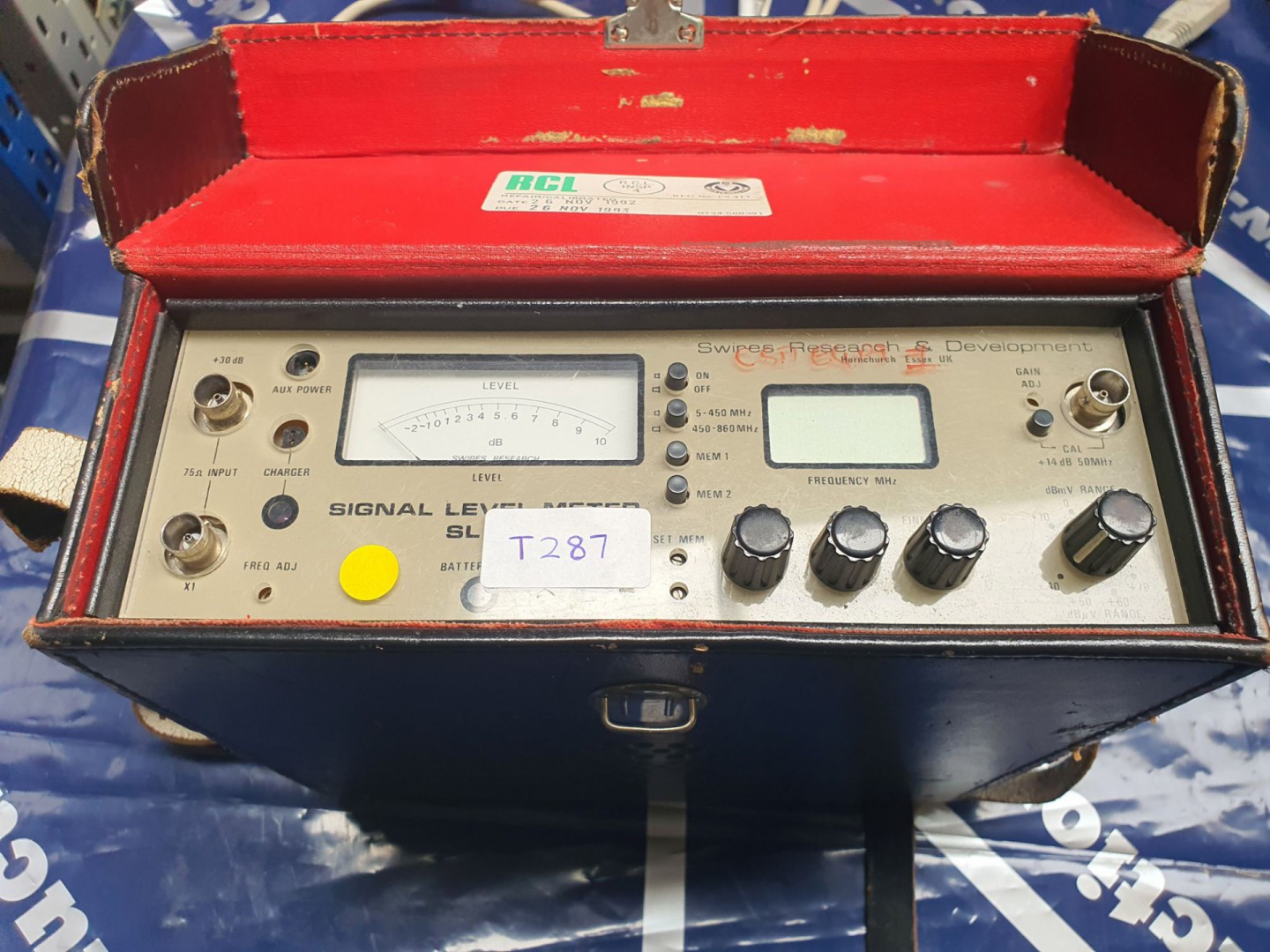 Swires SL85 signal level meter (T287) - lot locate...