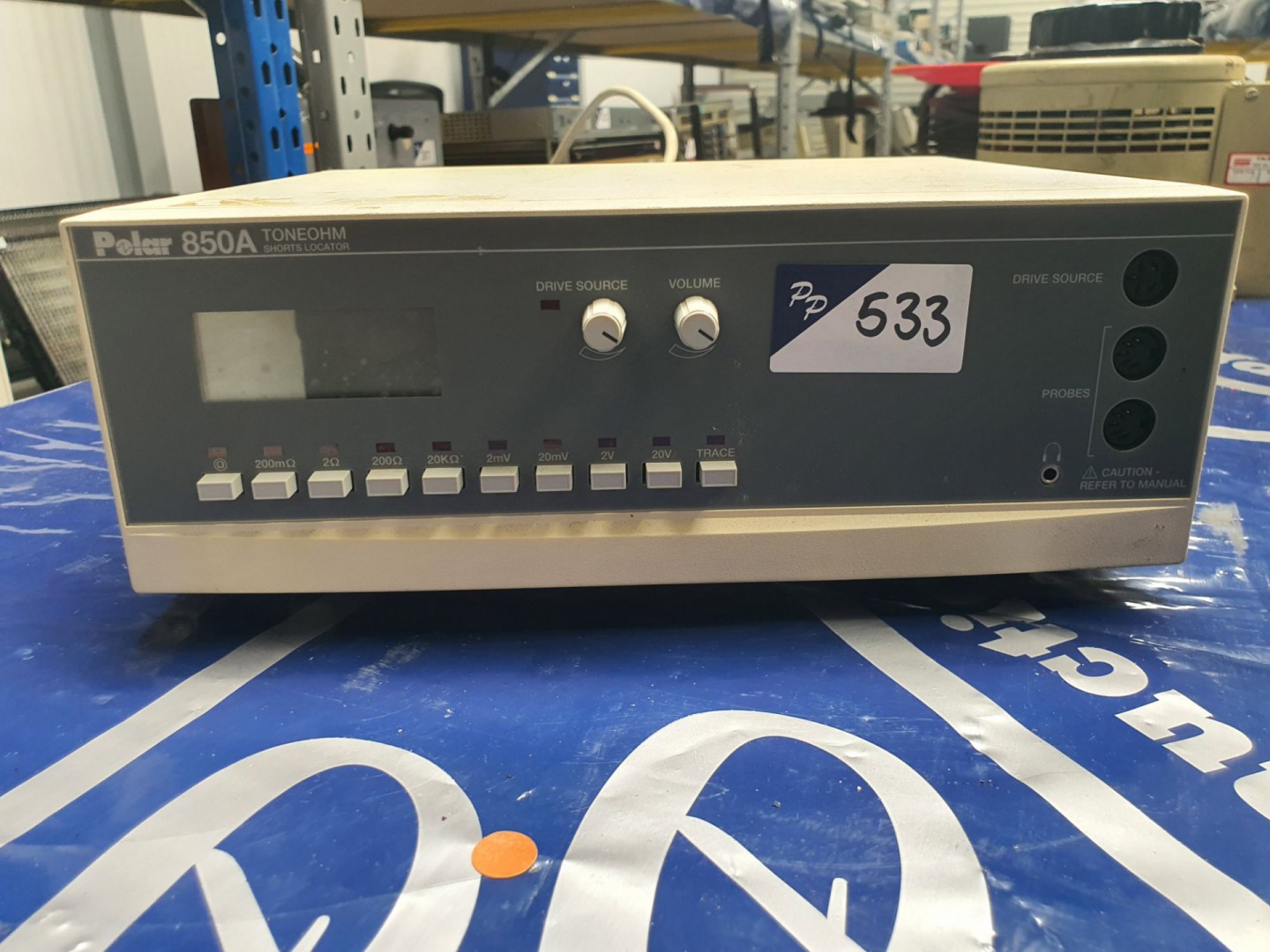 Polar 850 A tone ohm shorts locator (T330) - lot l...