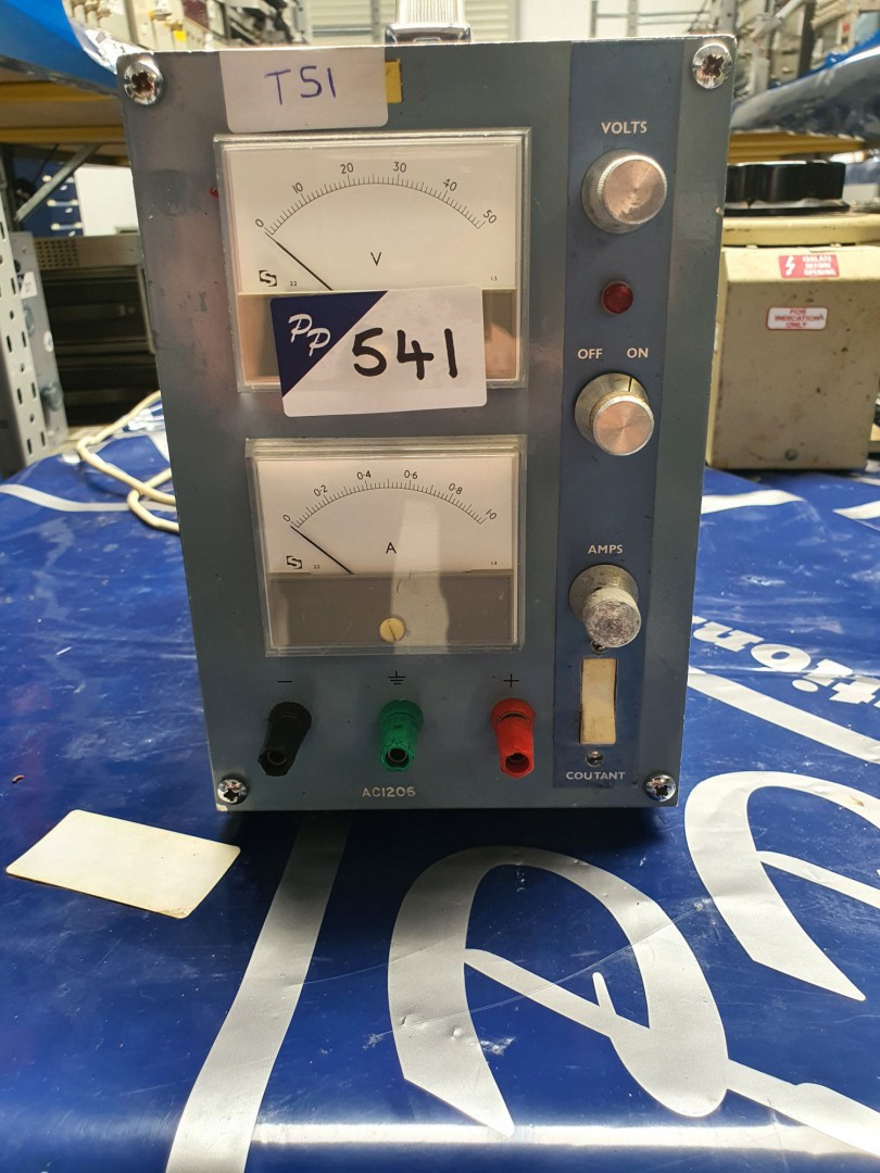 Coutant AC1206 PSU, 0-50v / 0-1A (T51) - lot locat...