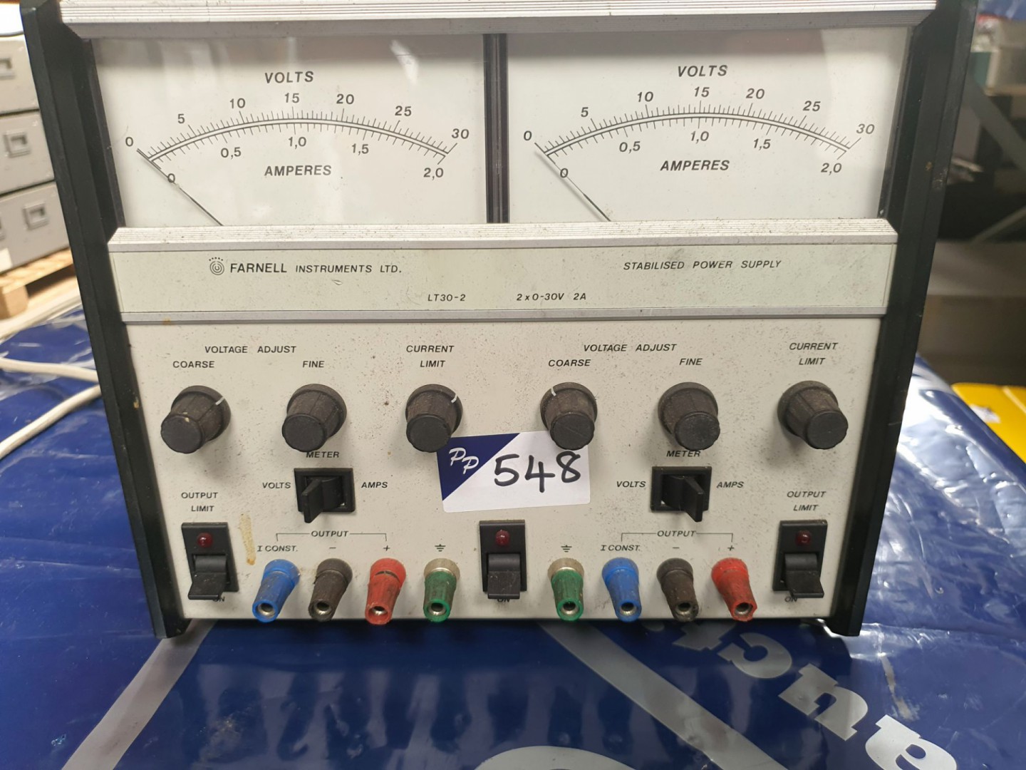 Farnell LT30-2 twin output PSU, 2x 0-30v / 0-2A (T...