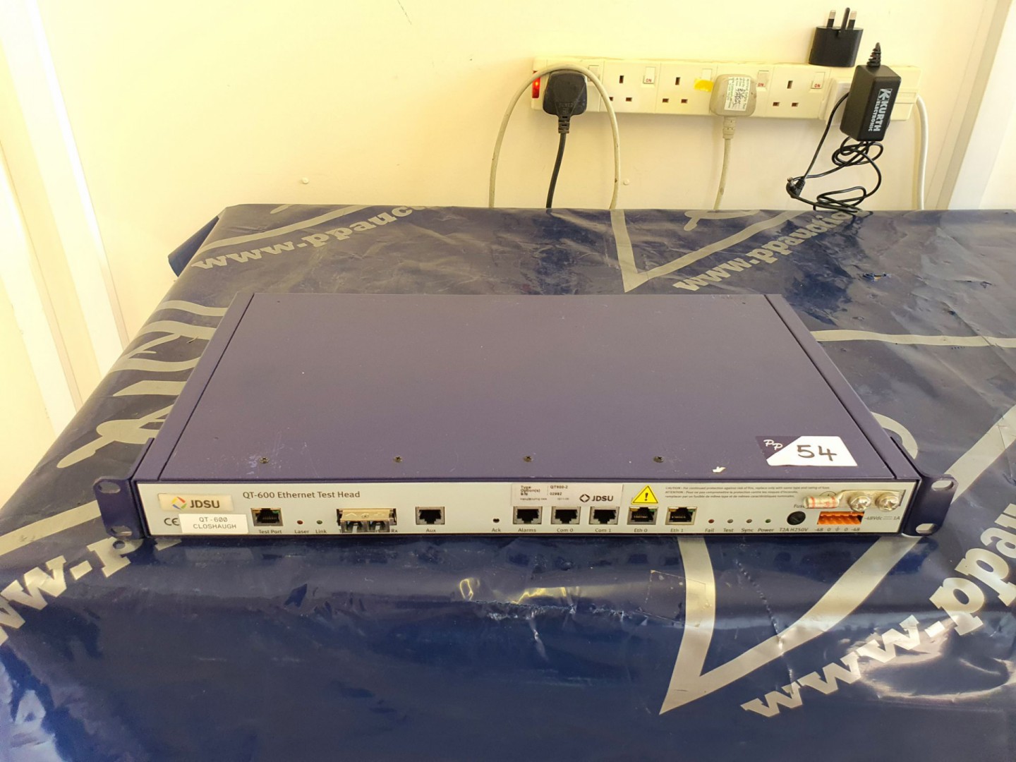JDSU QT-600-02 Ethernet test head - lot located at...