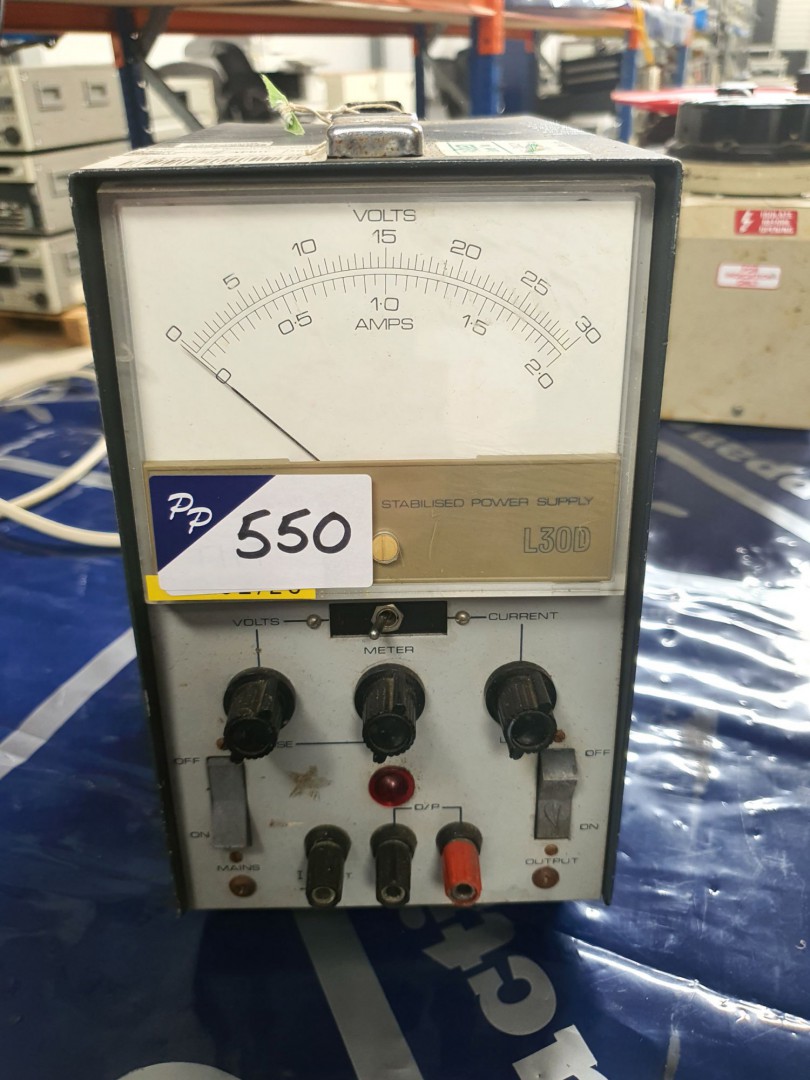 Farnell L30D PSU, 0-30v / 0-2A (T117) - lot locate...
