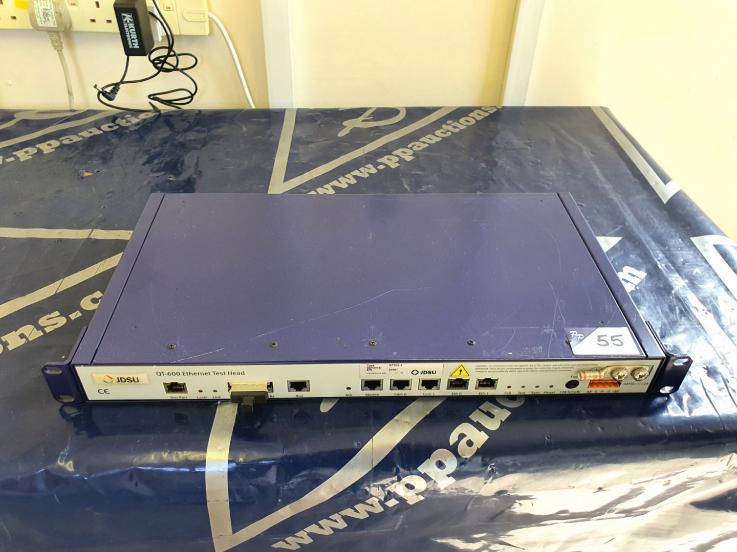 JDSU QT-600-02 Ethernet test head - lot located at...