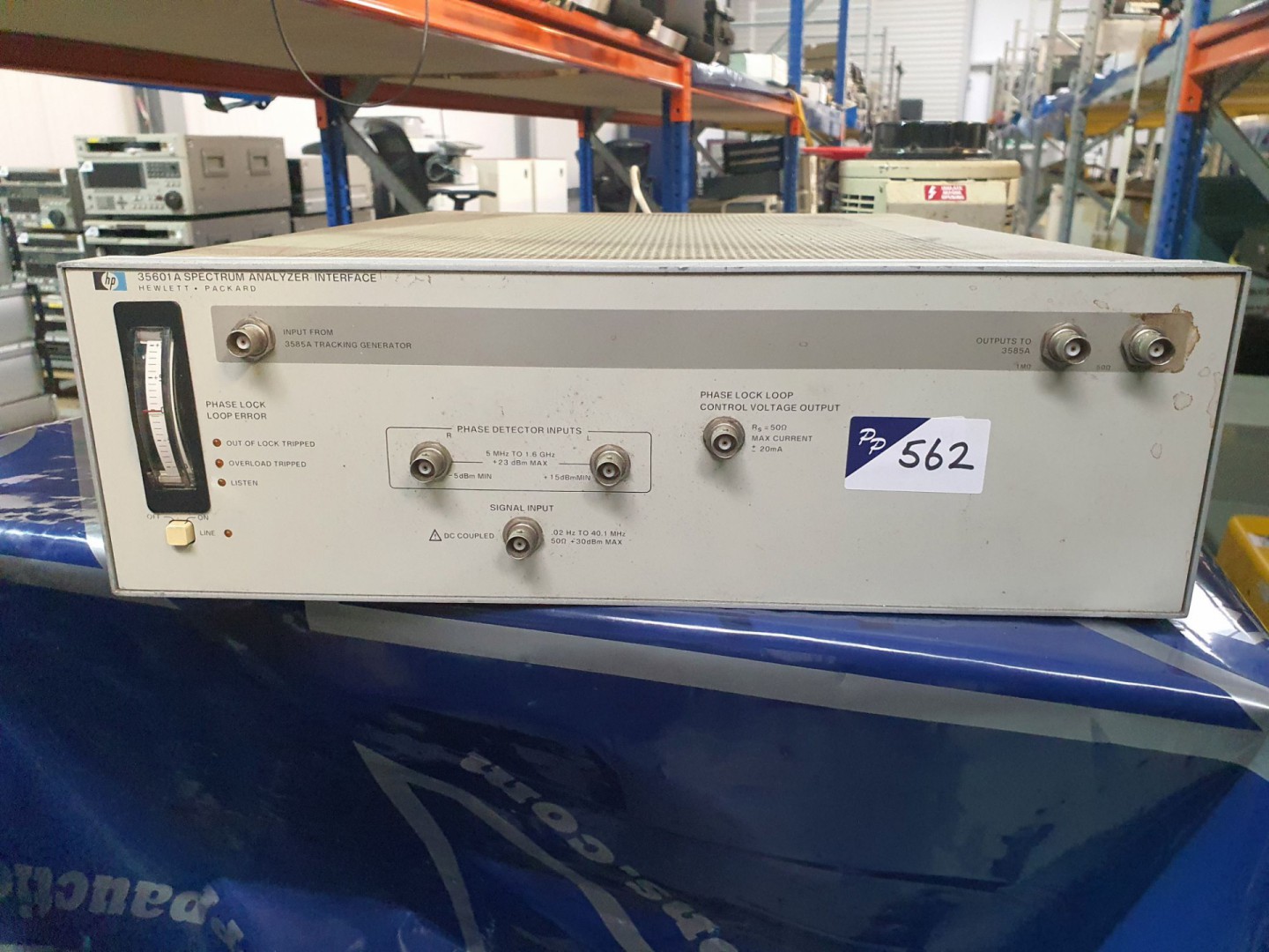 HP35601A spectrum analyser interface (T249) - lot...