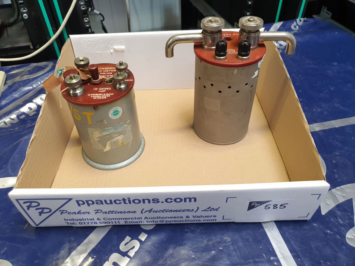 2x Tinsley & Norma RES standards, 0.001, 10 ohms (...