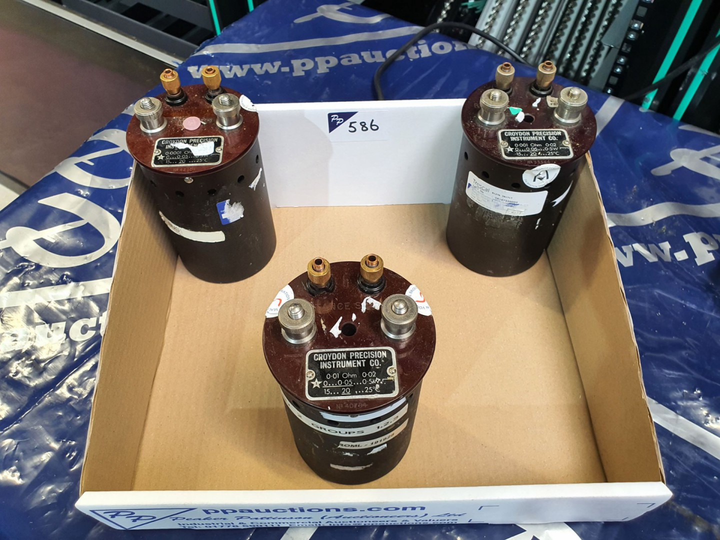 3x Cropico / Croydon RES standards, 0.0001, 0.001,...