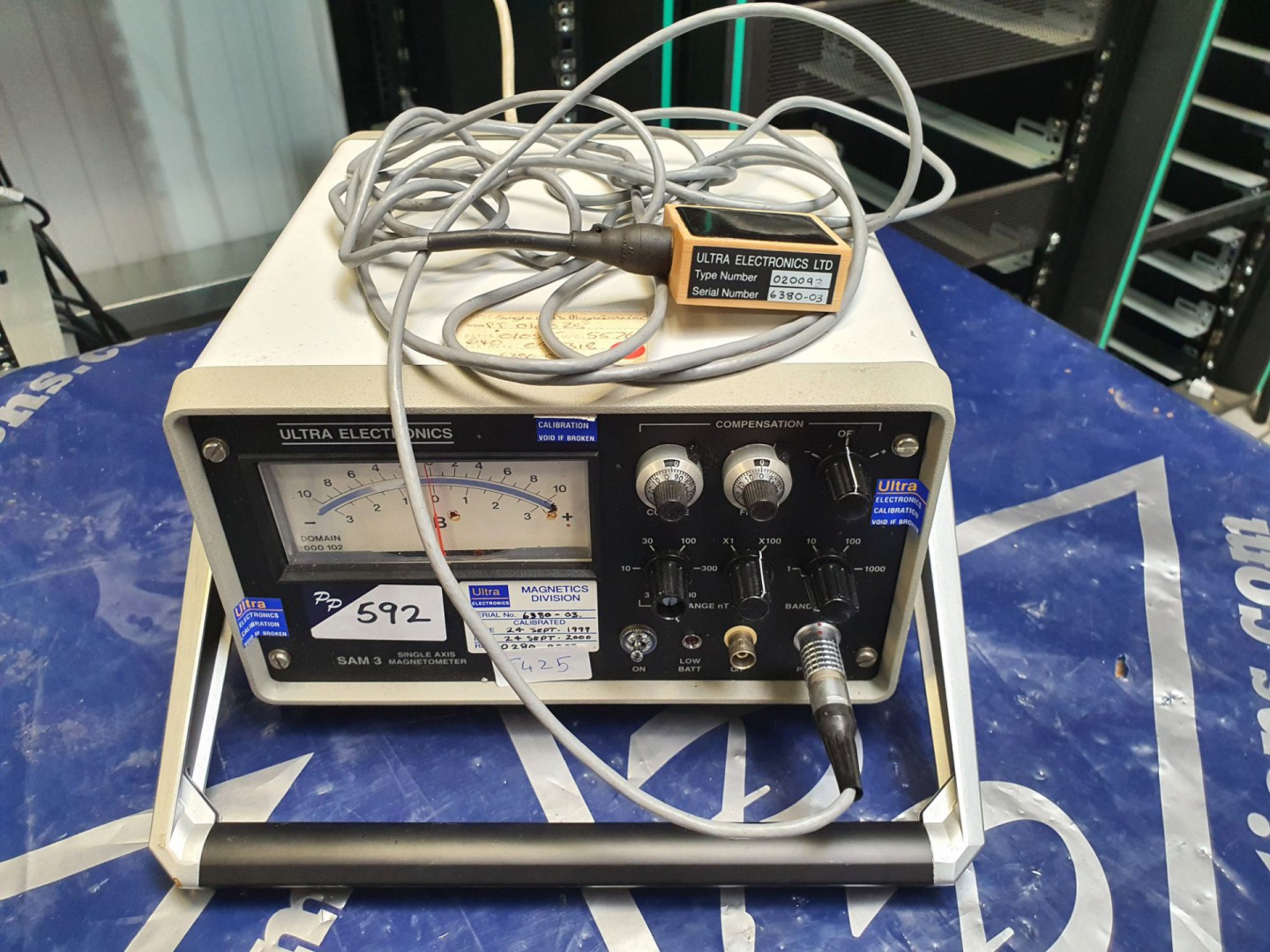 Ultra Electronics SAM3 magnetometer with probe (T4...
