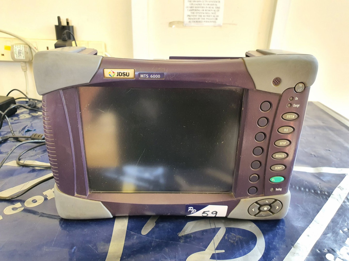 JDSU MTS 6000 fibre optic testing platform - lot l...