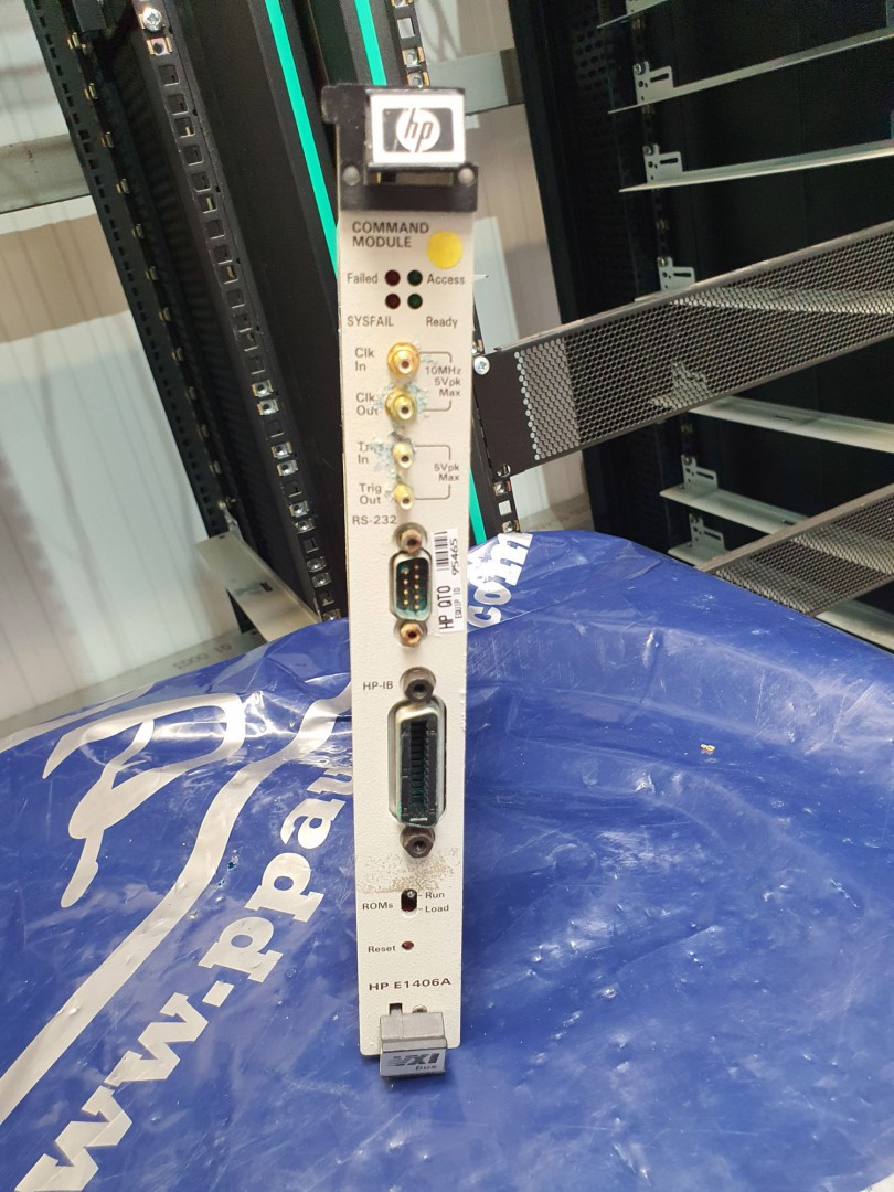 HP/Agilent E1406A VXI card command module (T161) -...