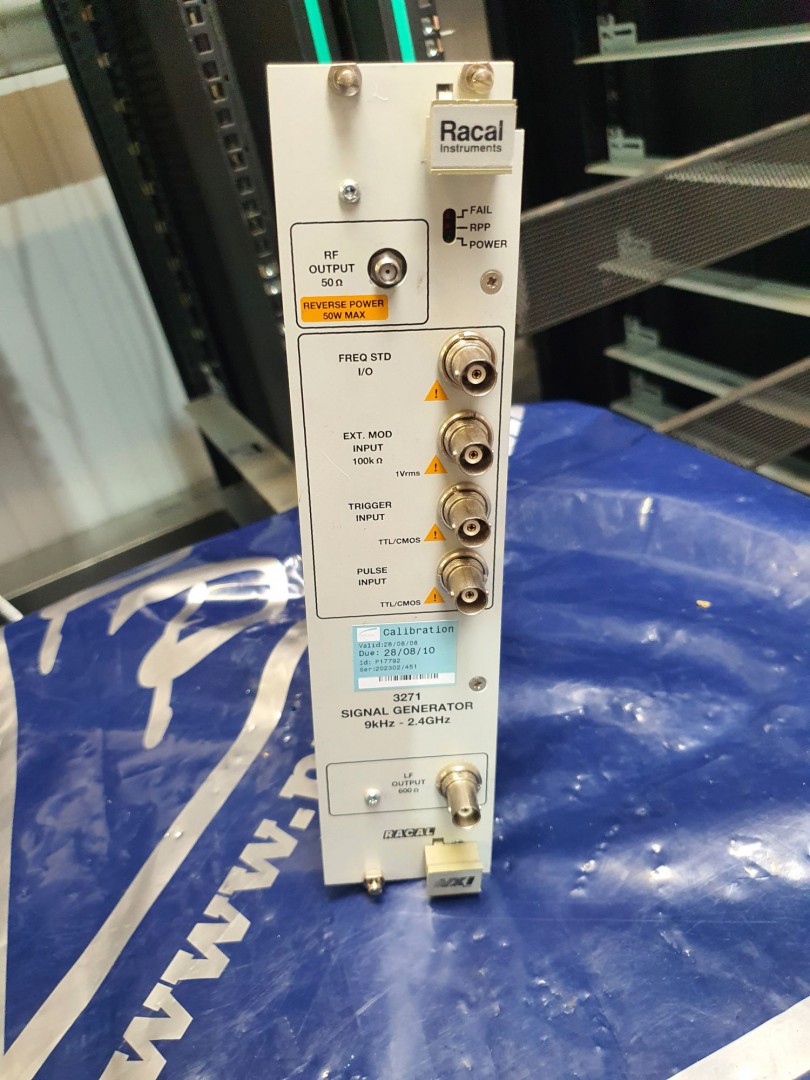 Racal 3271 signal generator VXI card, 9kHz-2.4GHz...