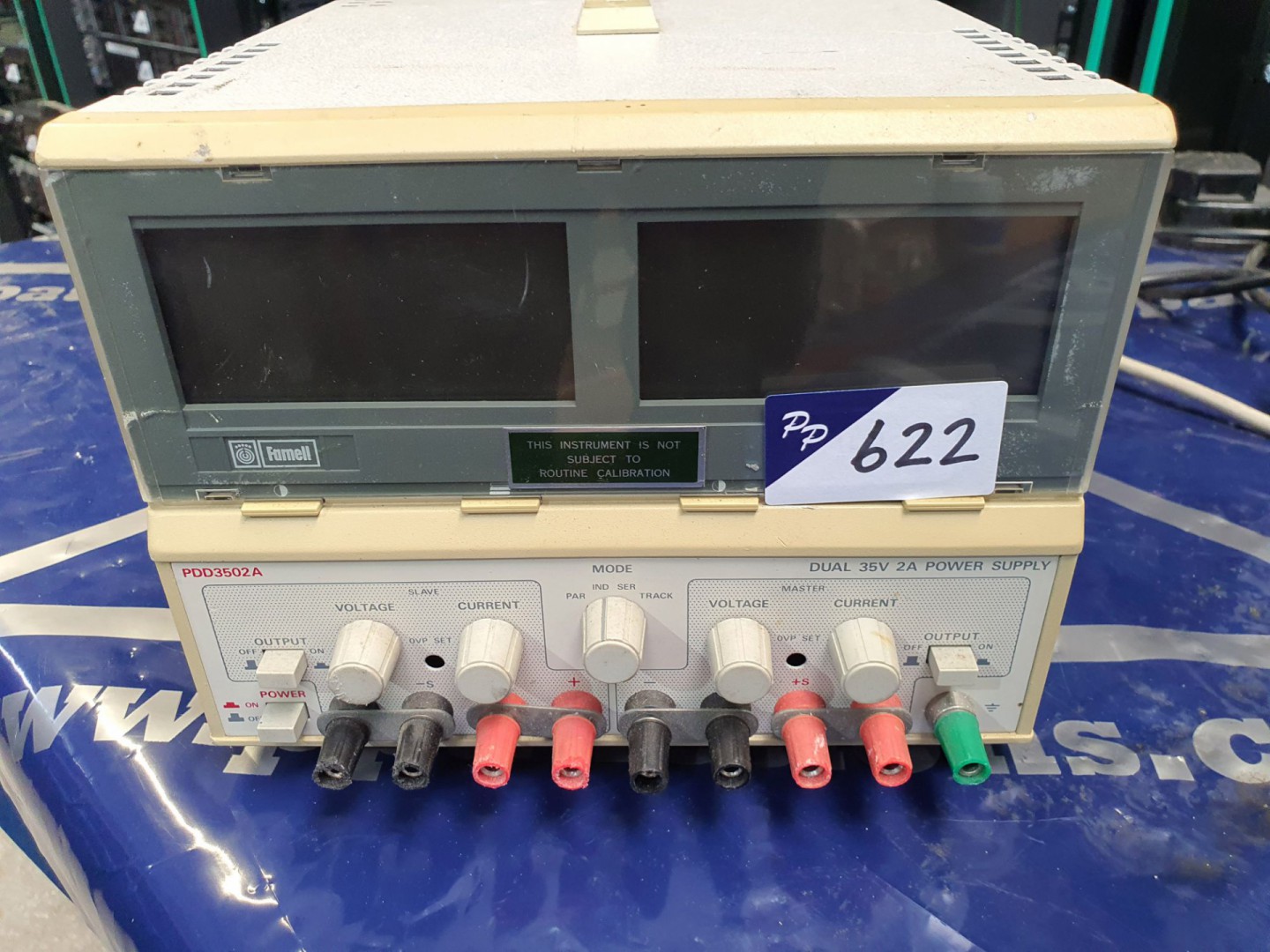Farnell PDD 3502A twin output PSU, digital meter,...