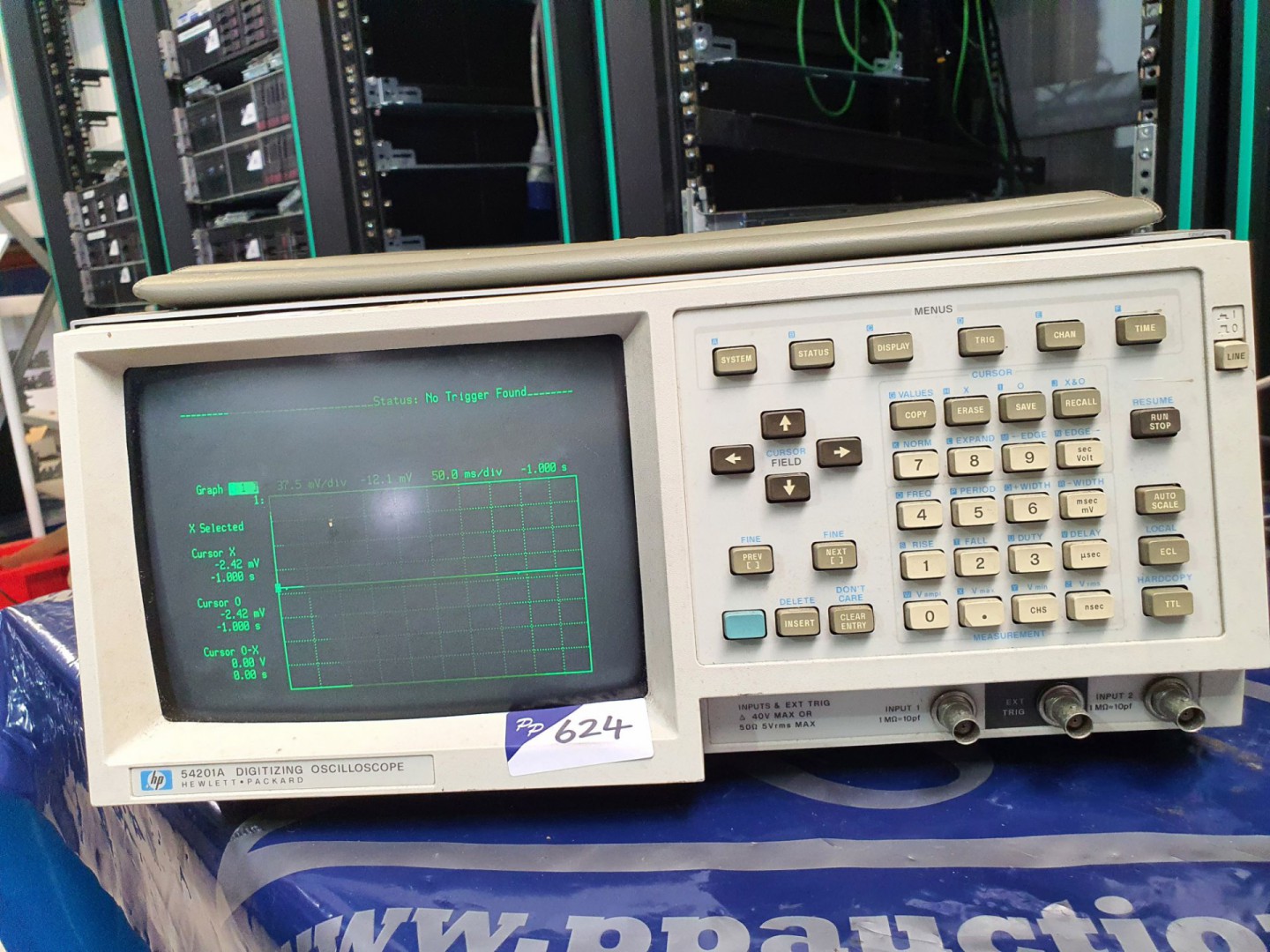 HP 54201A digitising oscilloscope (T50) - lot loca...