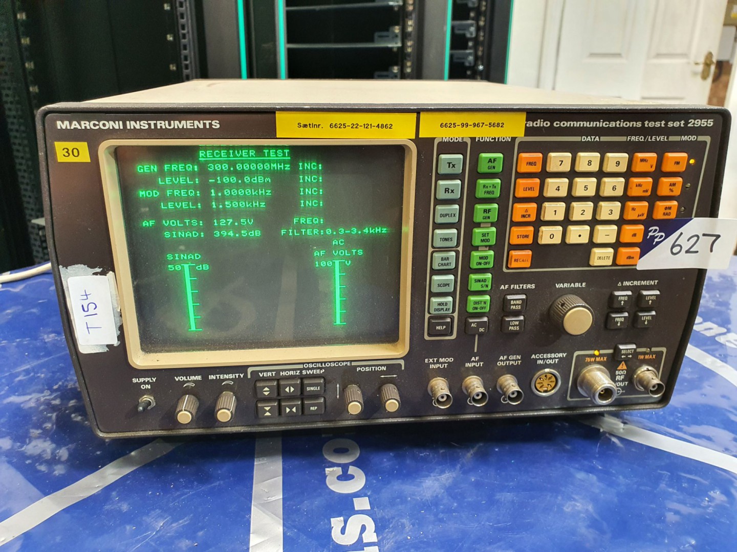 Marconi 2955 mobile radio test set (T154) - lot lo...