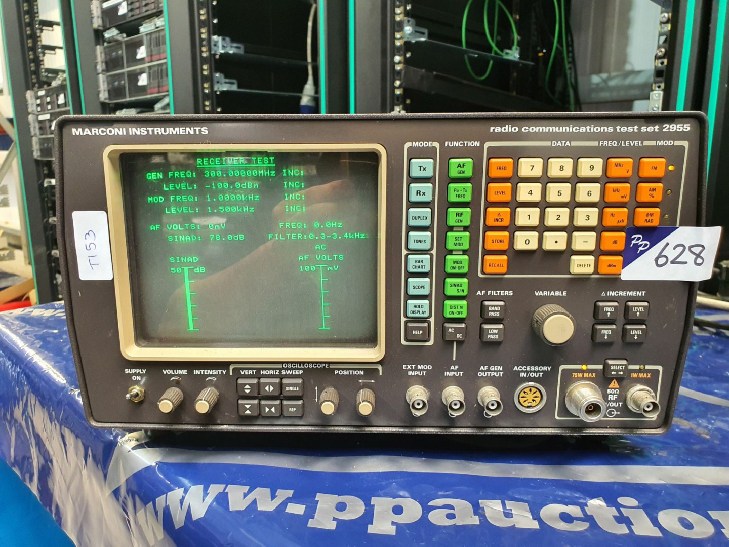 Marconi 2955 mobile radio test set (T153) - lot lo...