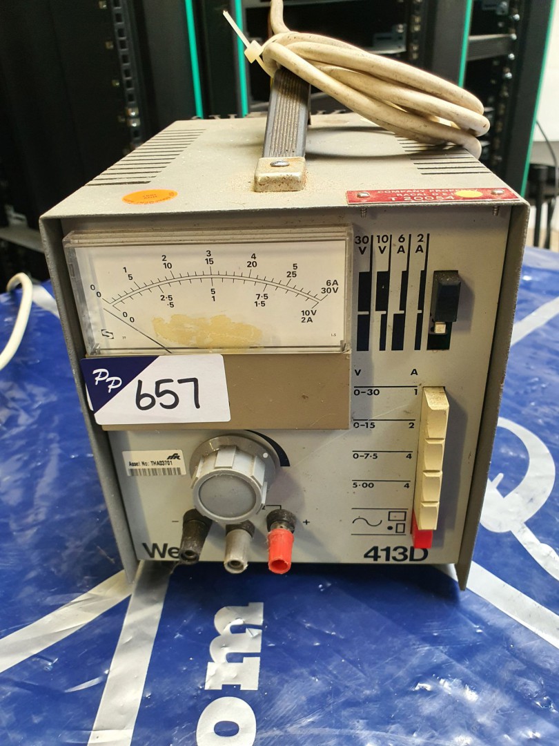 Weir 413D PSU, 0-30v (T121) - lot located at: PP S...