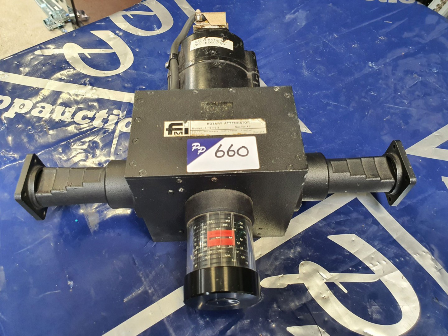 Flann attenuator rotary (T89) - lot located at: PP...
