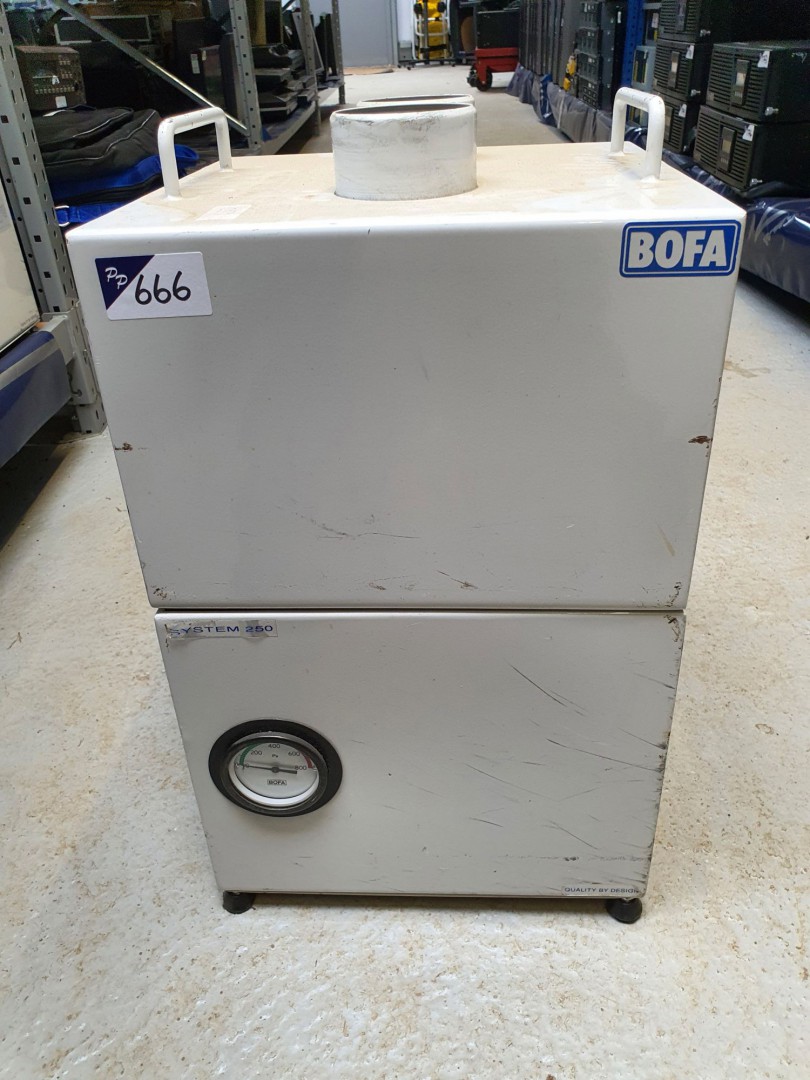 Bofa system 250 fume extractor (C59) - lot locate...