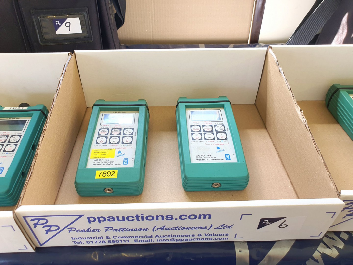 2x Wandel & Goltermann WG OLP-15B optical power me...