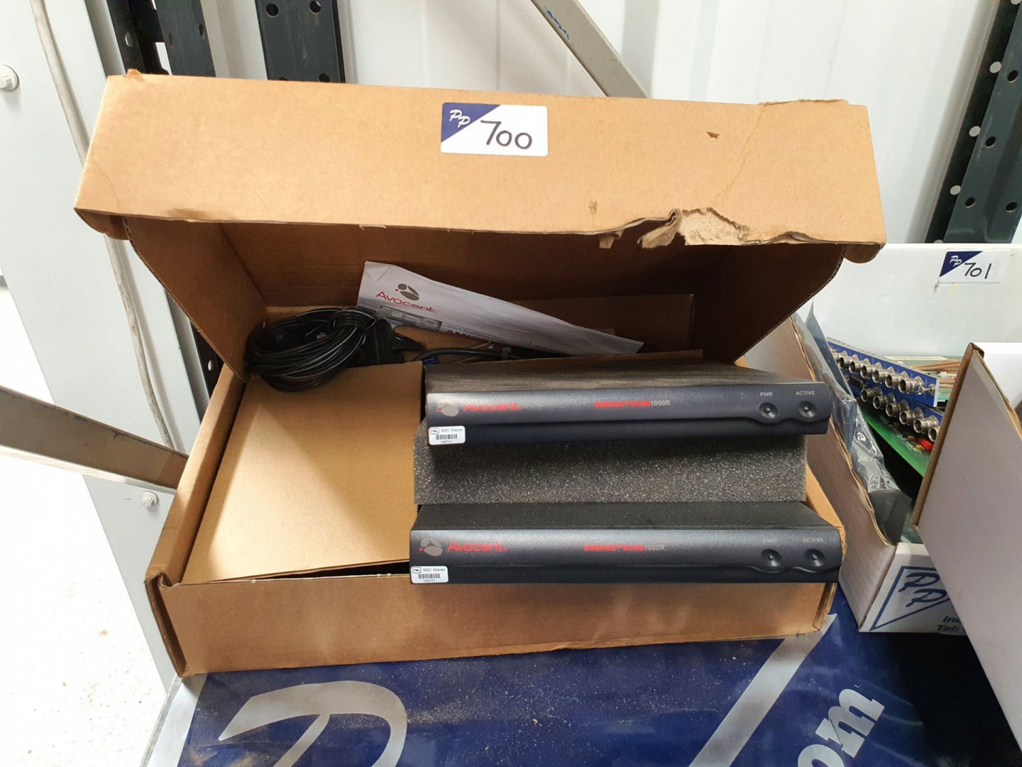 2x Avocent emerge ECMS 1000R AMIQDM modules (boxed...