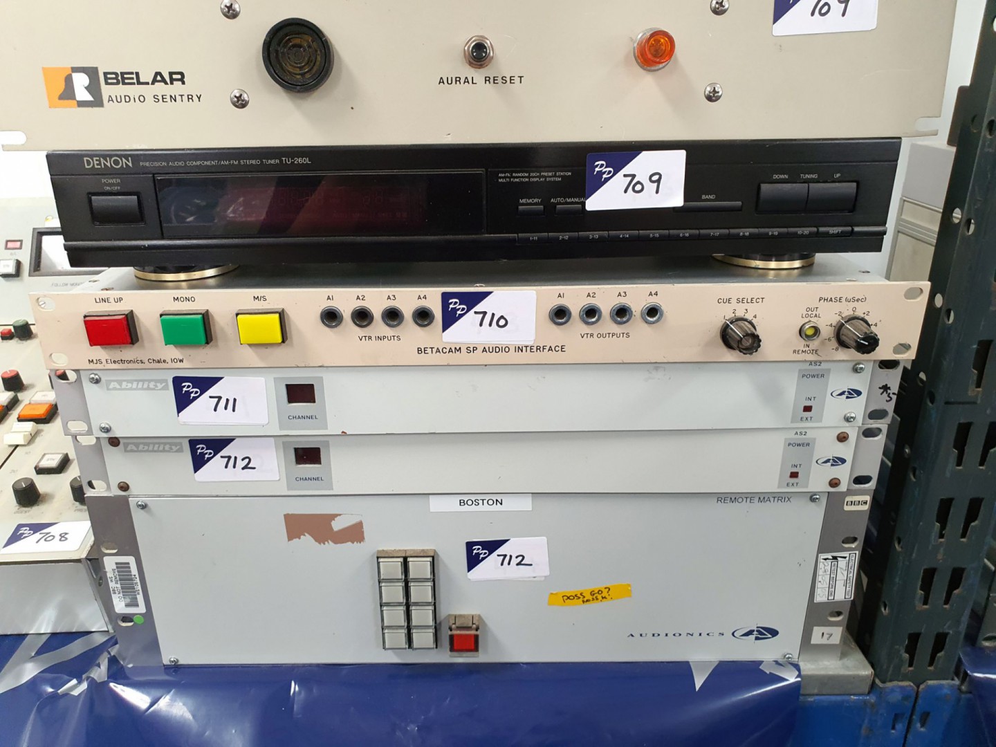 Betacam SP audio interface - lot located at: PP Sa...