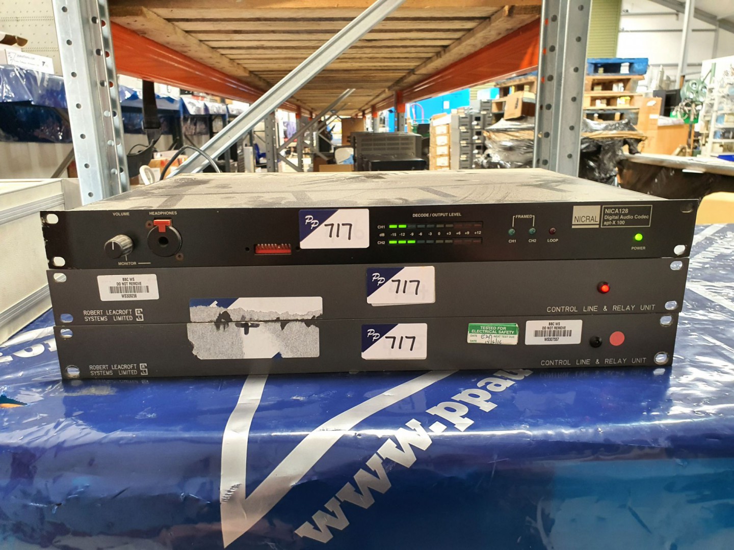 2x Robert Leacroft control line & relay unit, Nicr...