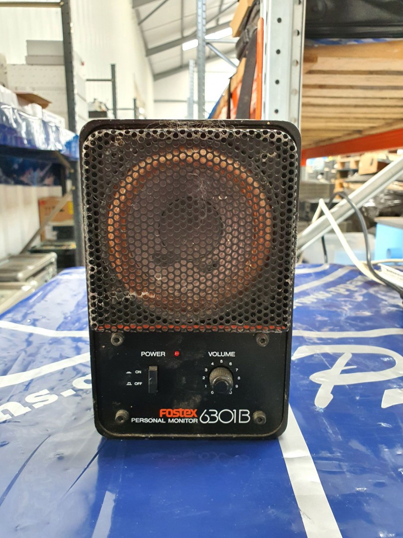 Fostex 6301B personal monitor speaker (needs new c...