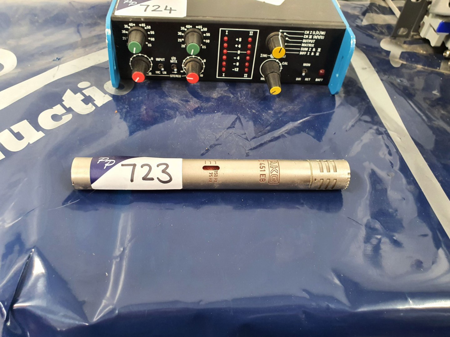 AKG C451EB microphone - lot located at: PP Saleroo...