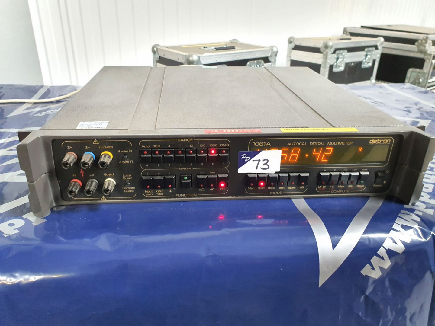 Datron 1061A 6.5 digit DMM, option 10, 20, 30, 40,...