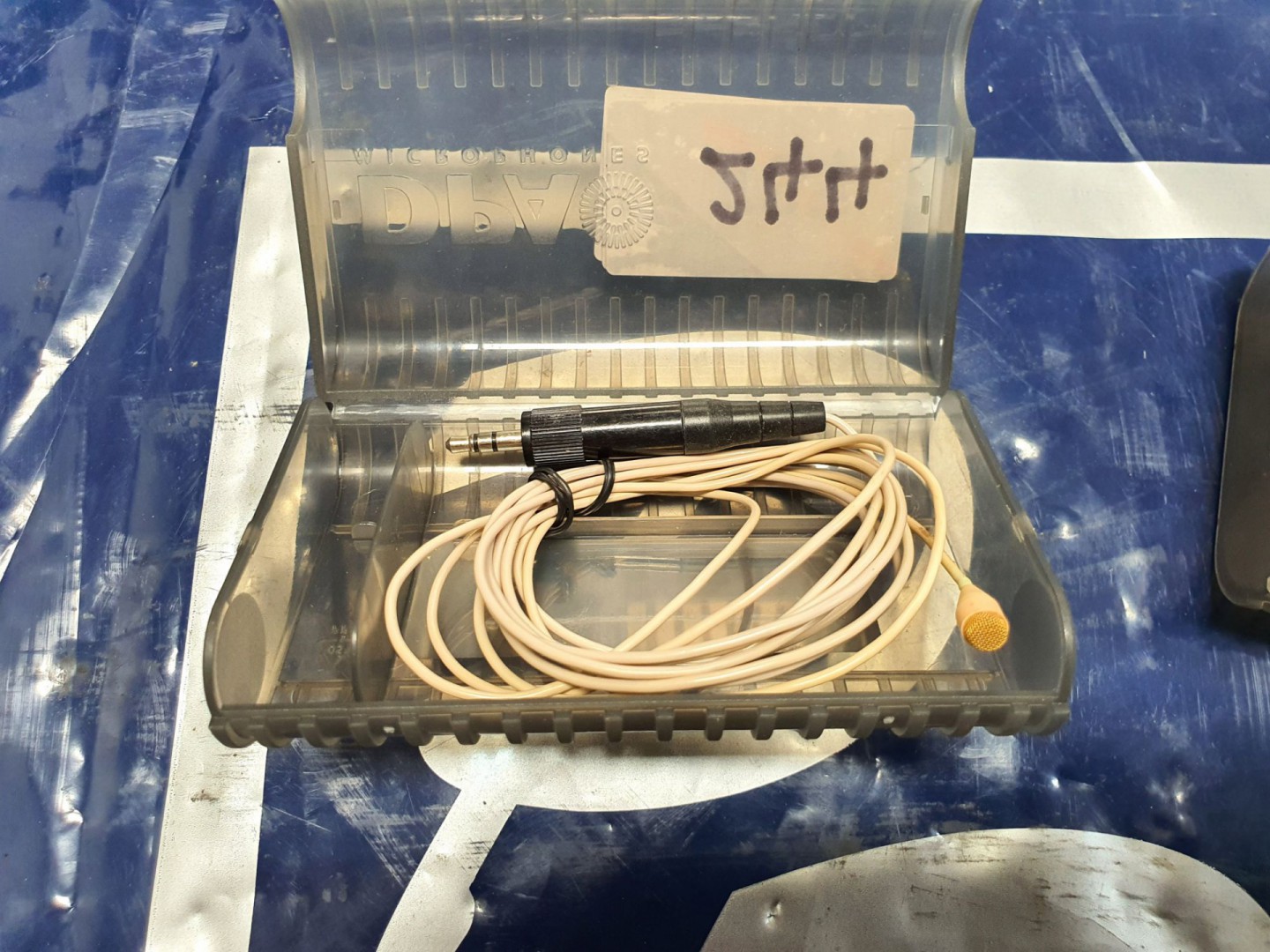DPA 4061 beige miniature omnidirectional microphon...