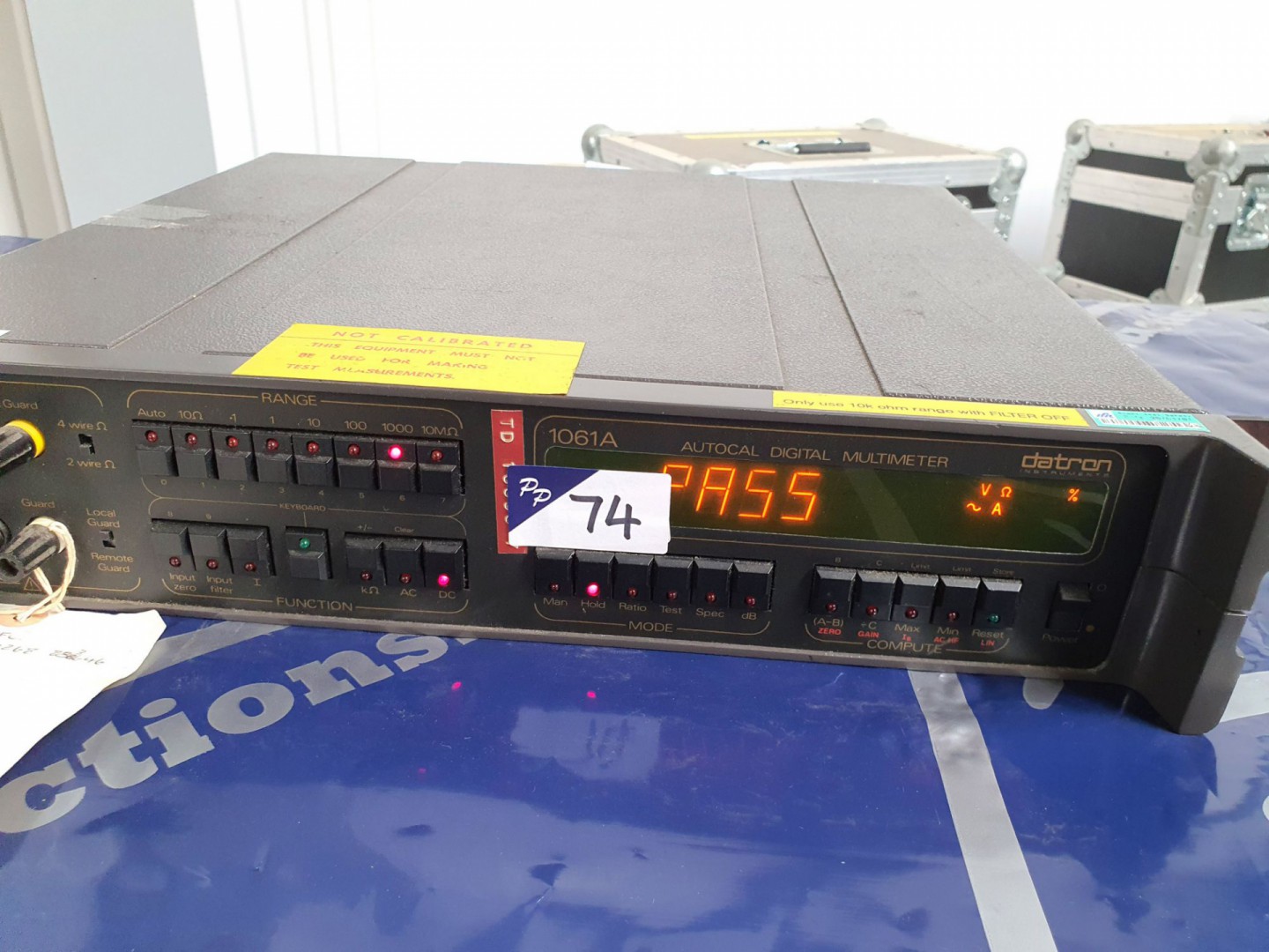 Datron 1061A 6.5 digit DMM, option 10, 20, 30, 41,...